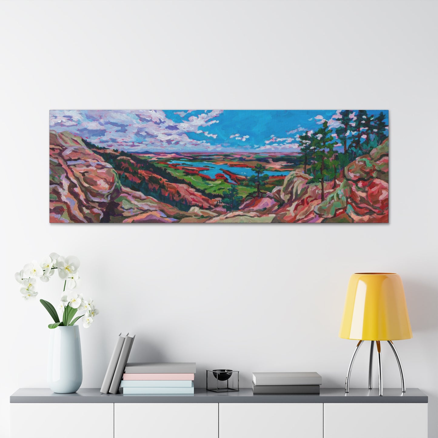 Arthur's Rock Horsetooth— Gallery Wrapped Canvas Reproduction