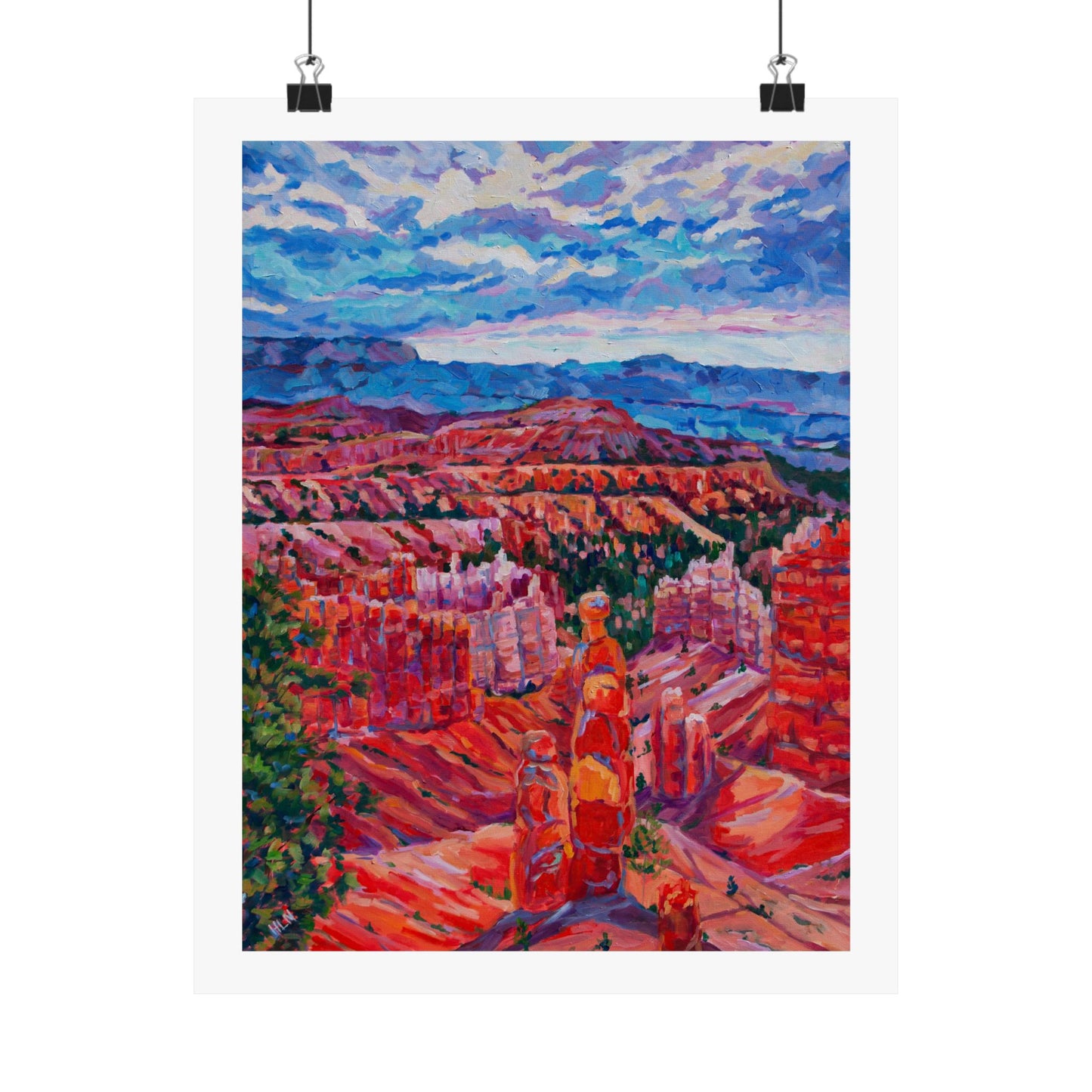 Thor's Hammer, Bryce Canyon National Park— Fine Art Matte Paper Reproduction