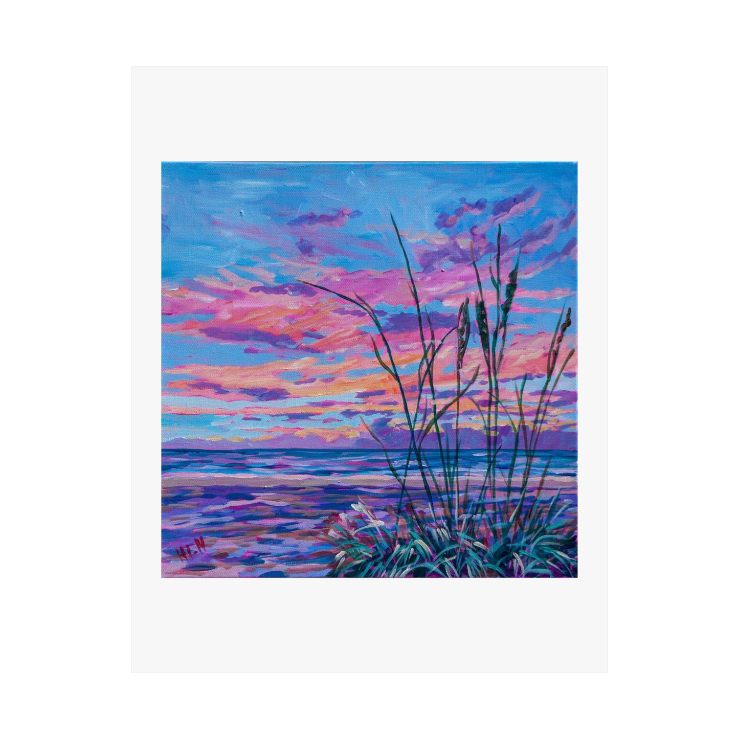 Morning Stillness— Matte Paper Poster Reproduction
