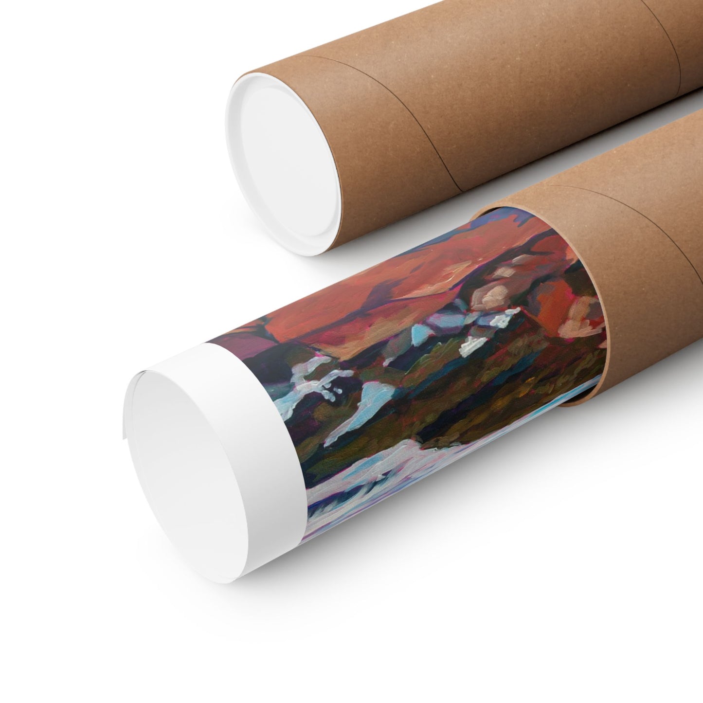 Incoming Tide on Schoodic Acadia—Matte Horizontal Fine Art Poster Reproductions