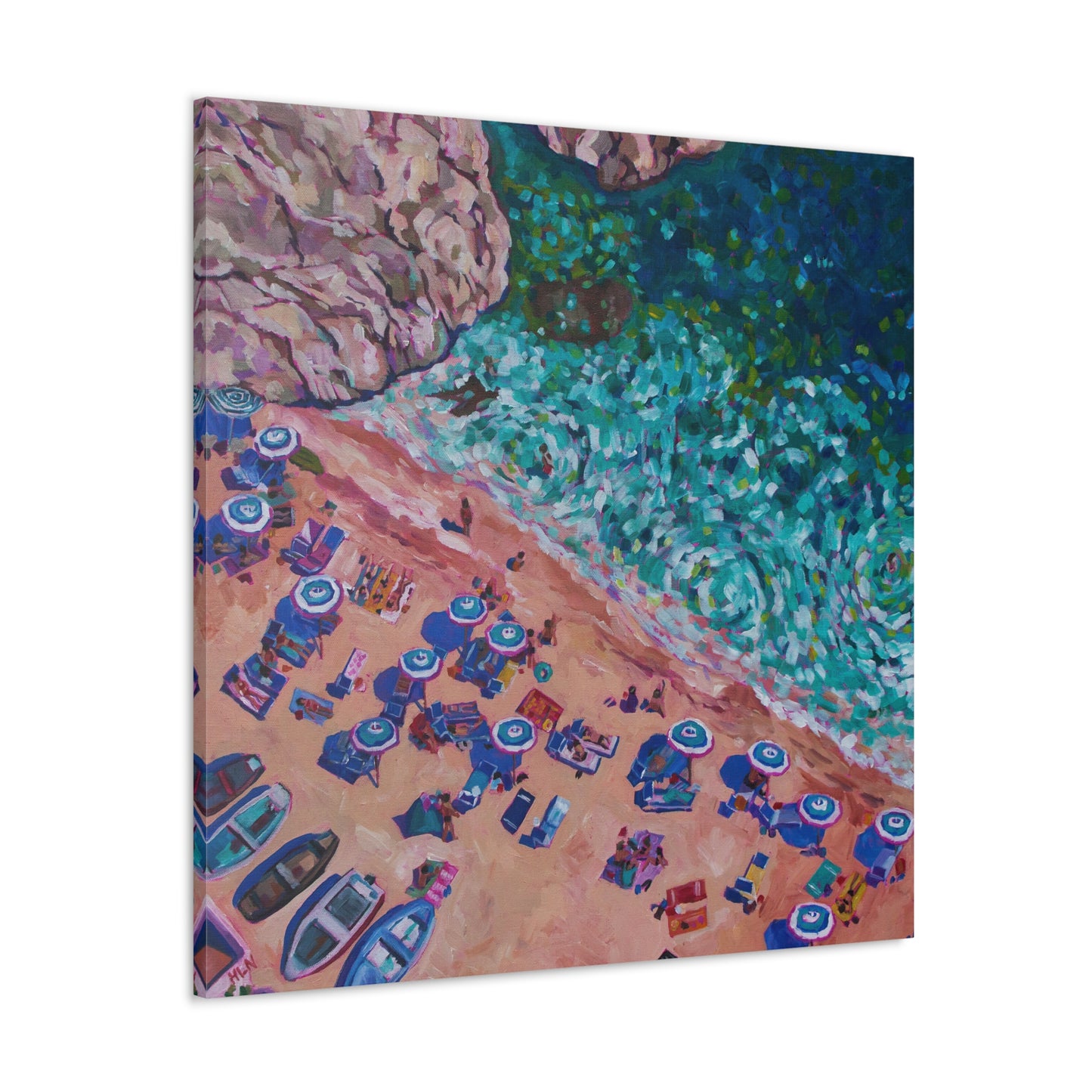 Overhead at Conca Dei Marini— Gallery Wrapped Canvas Reproductions