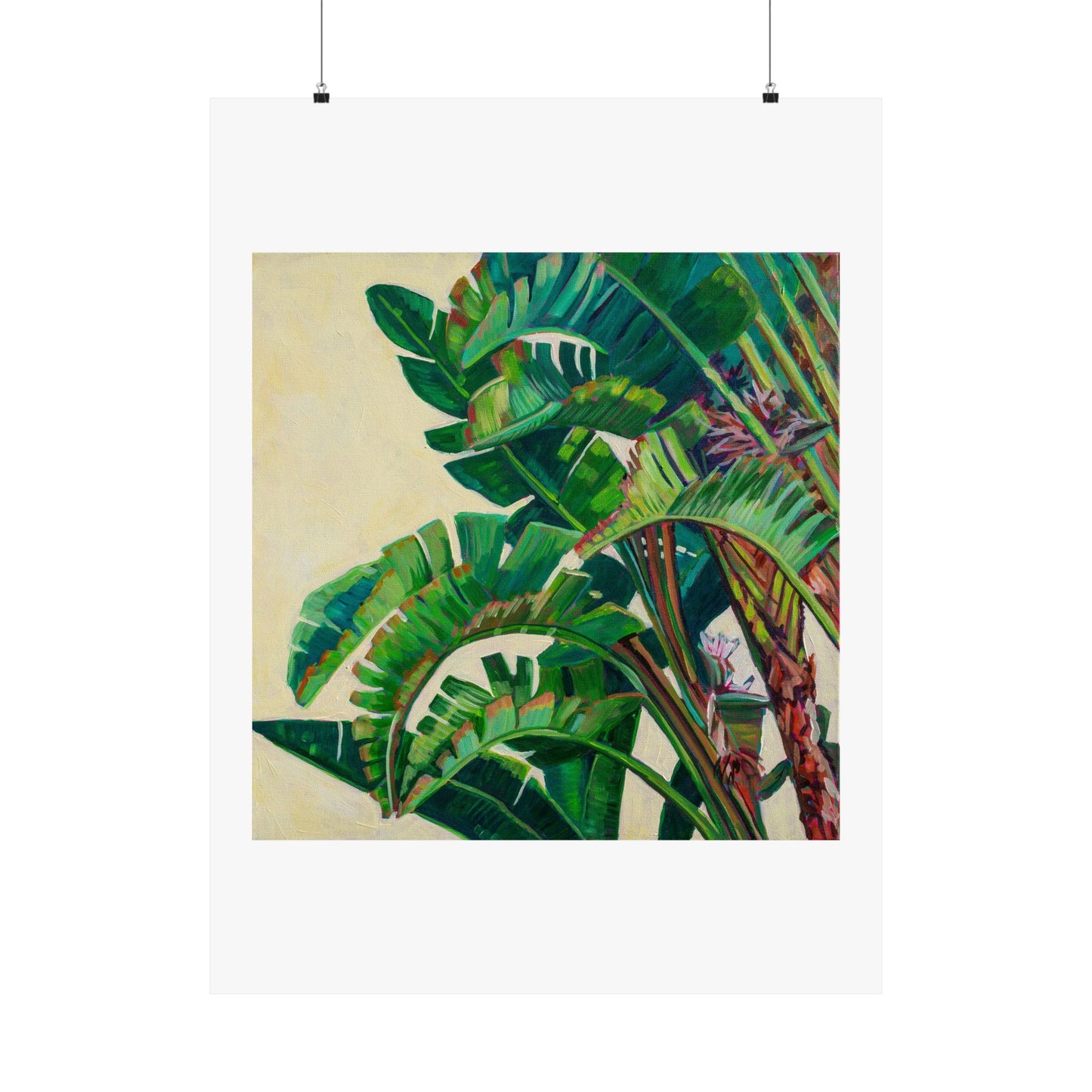 Palm Detail #12— Matte Paper Poster Reproduction