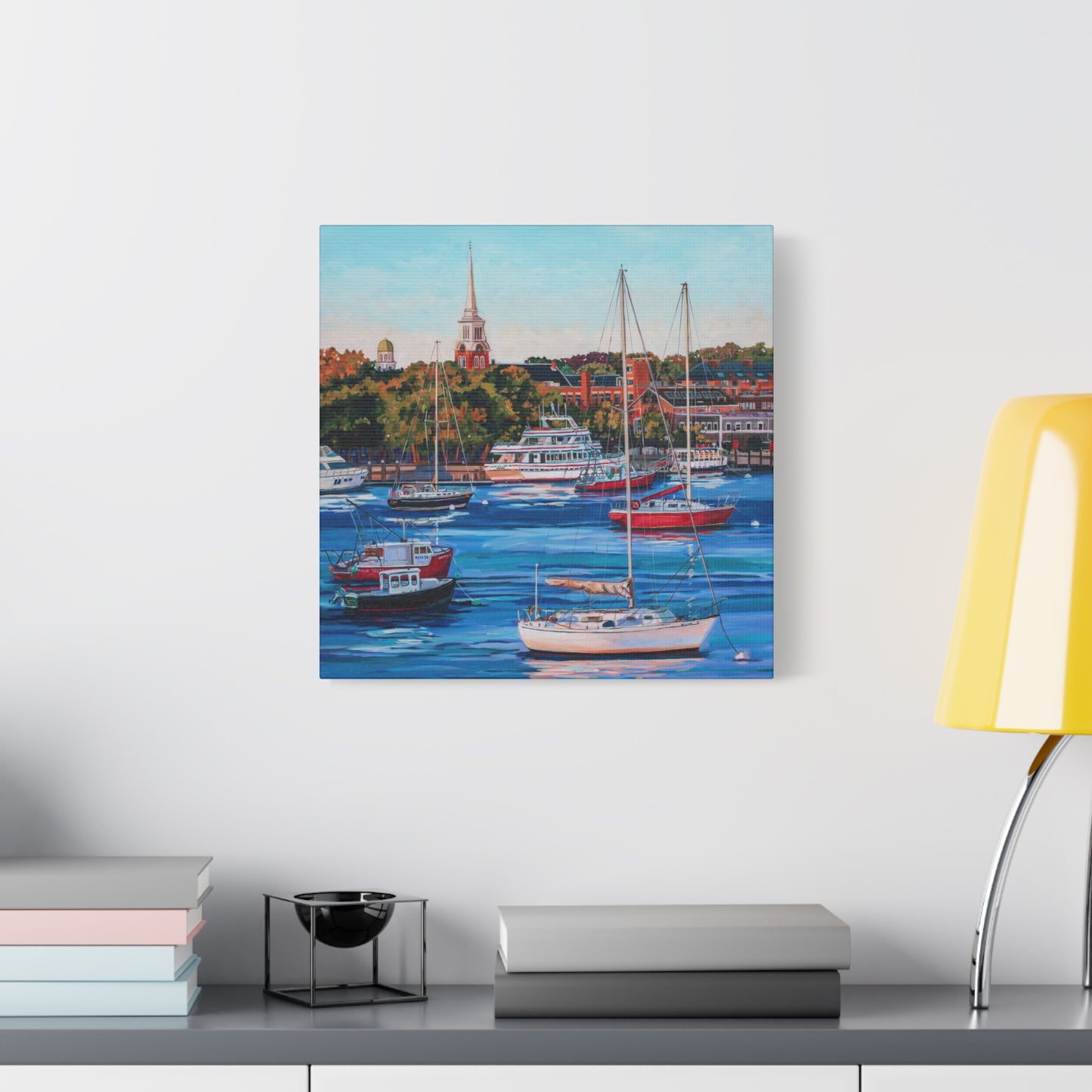 Newburyport Harbor —Matte Canvas, Stretched, 1.25"