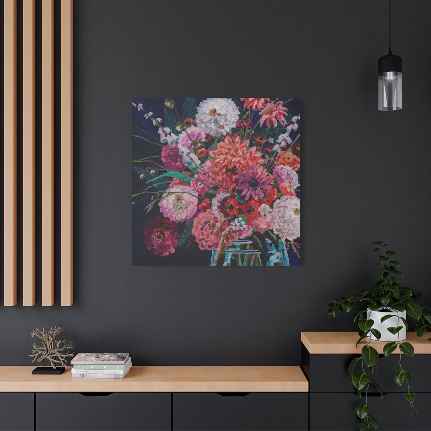 Fall Floral Still Life —Matte Canvas, Stretched, 1.25"