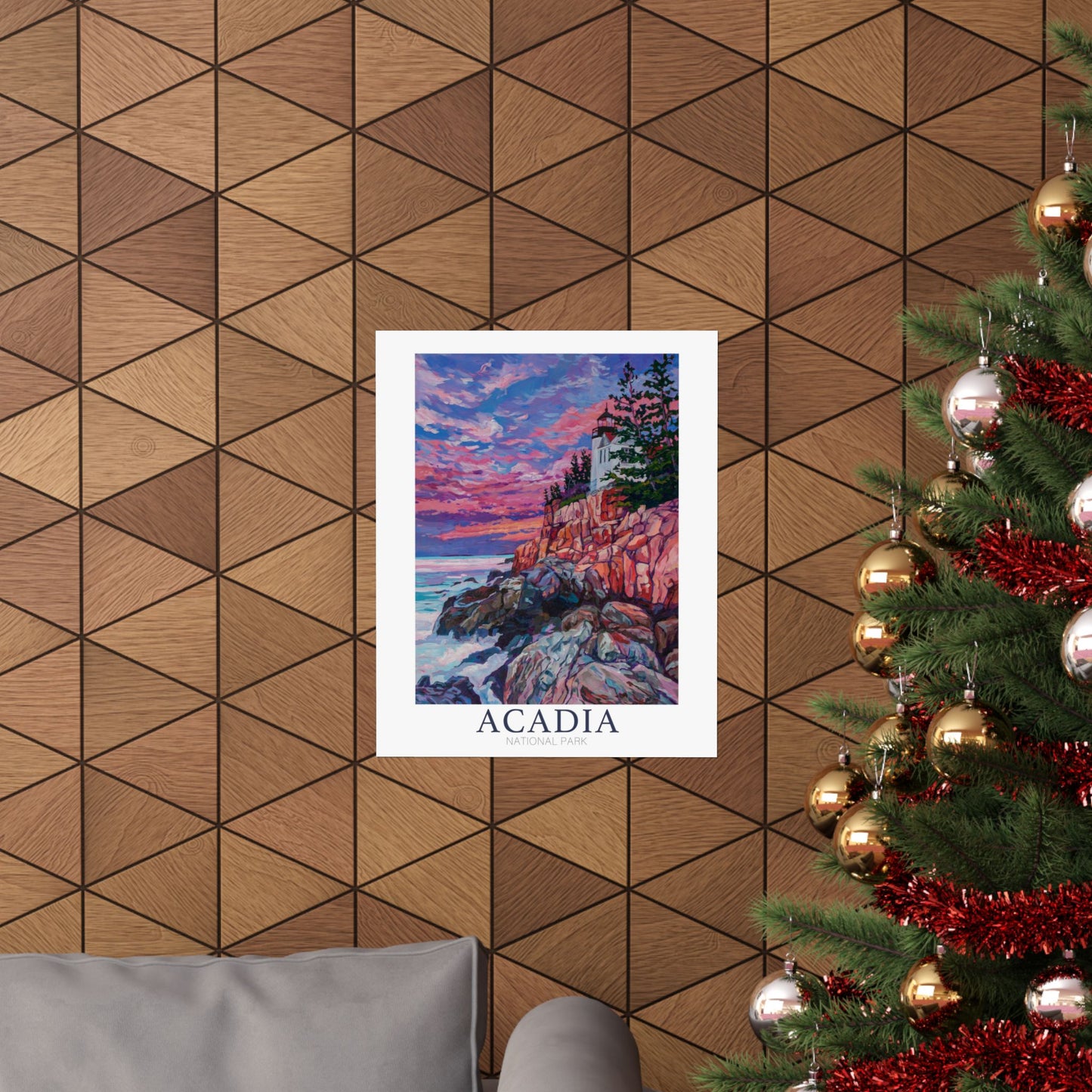 NP-1 | Acadia National Park fine art print, outdoor adventure lover souvenir poster