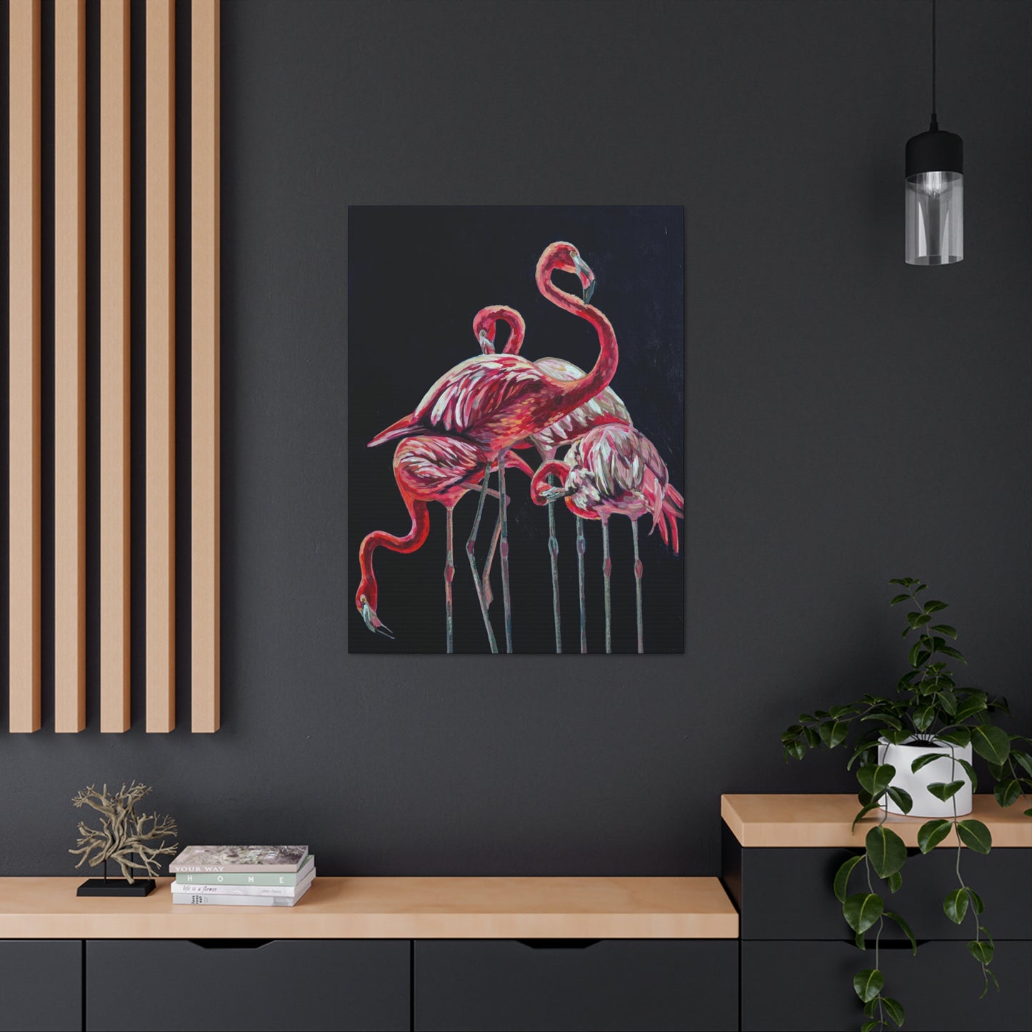Taking a Dramatic Stand — Gallery Wrapped Canvas Reproduction