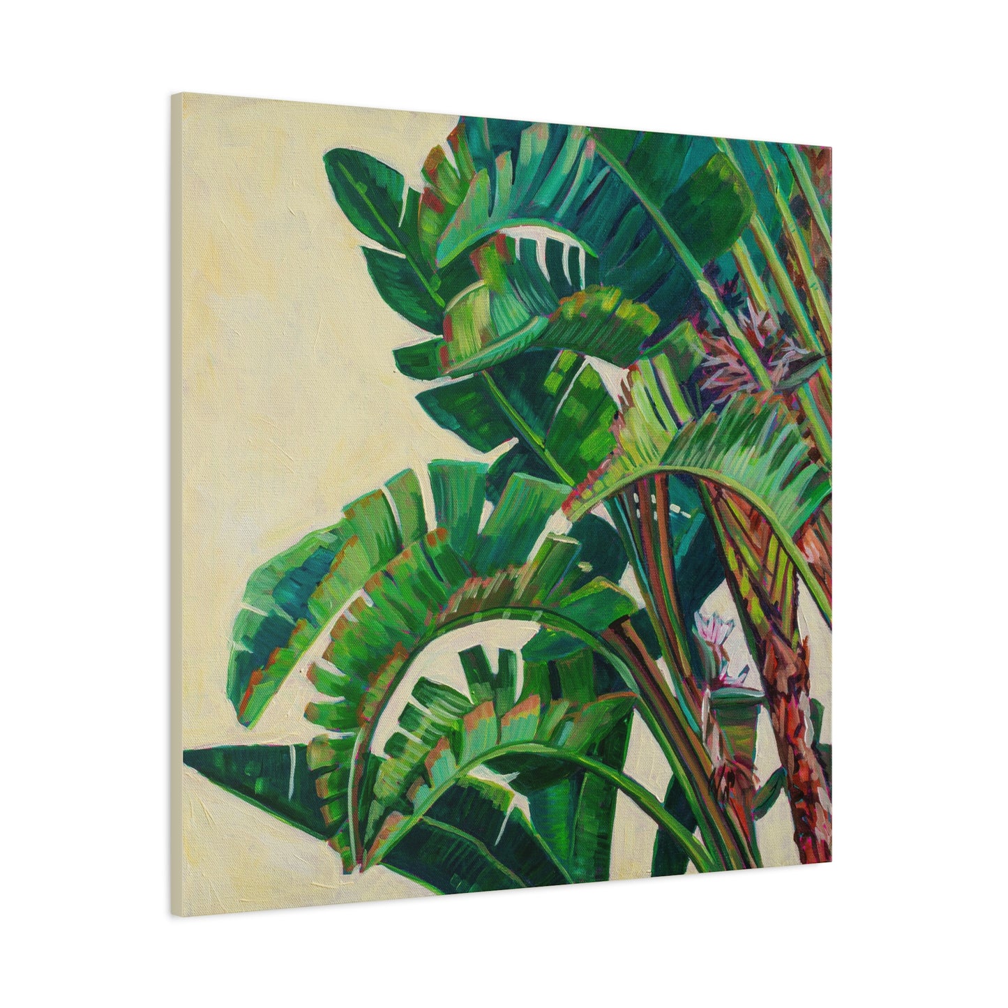 Palm Detail #12 —Matte Canvas, Stretched, 1.25"