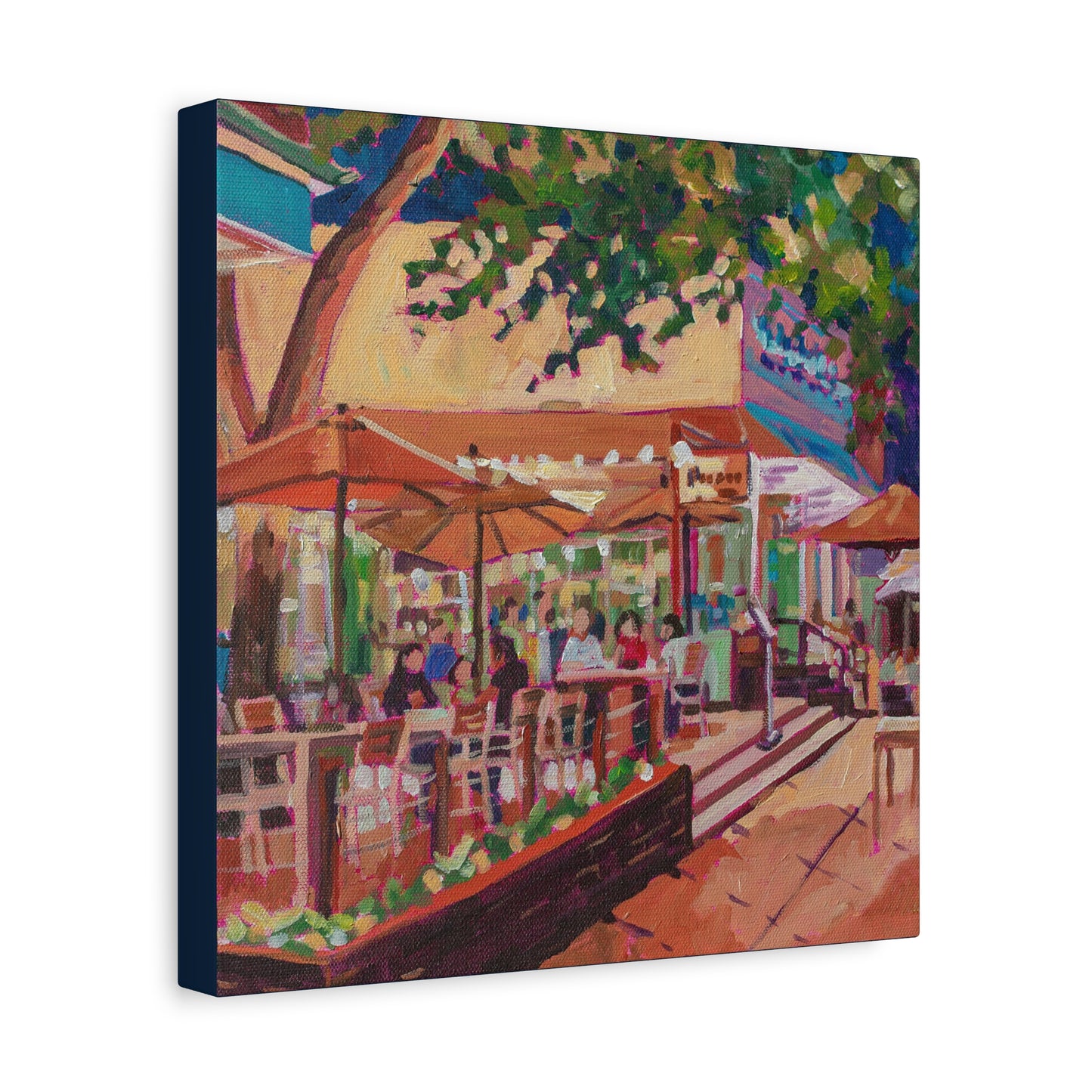 Winter Park Nightlife 1—Matte Canvas, Stretched, 1.25"