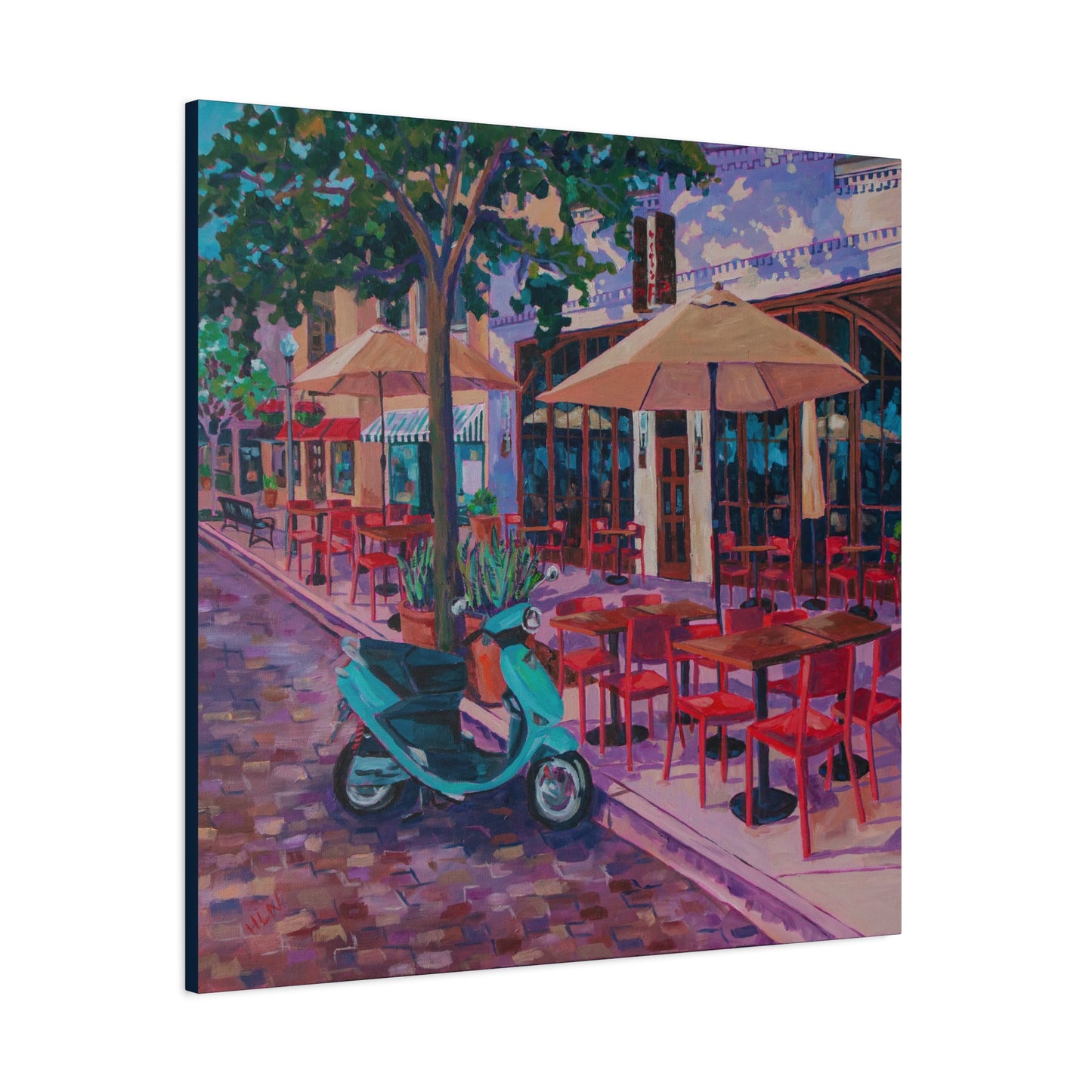 Waiting for Happy Hour—Matte Canvas, Stretched, 1.25"