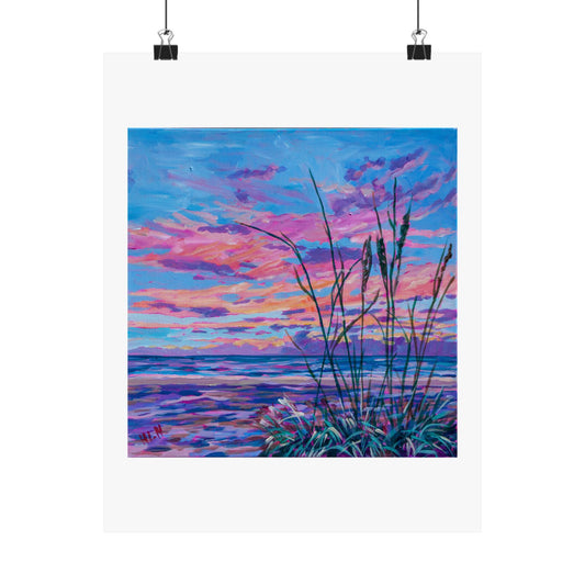 Morning Stillness— Matte Paper Poster Reproduction