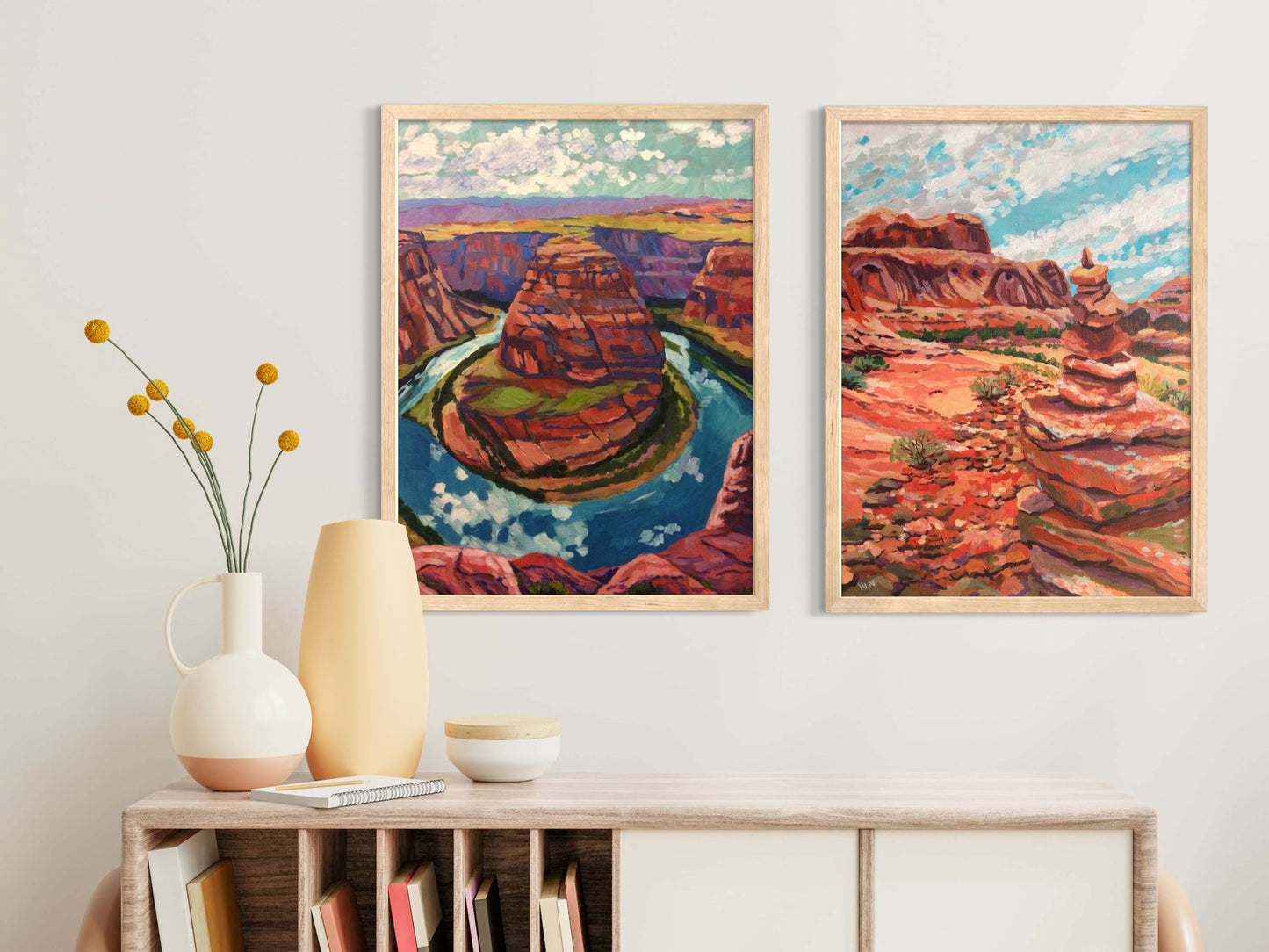 Corona Cairn- original Acrylic on Canvas painting