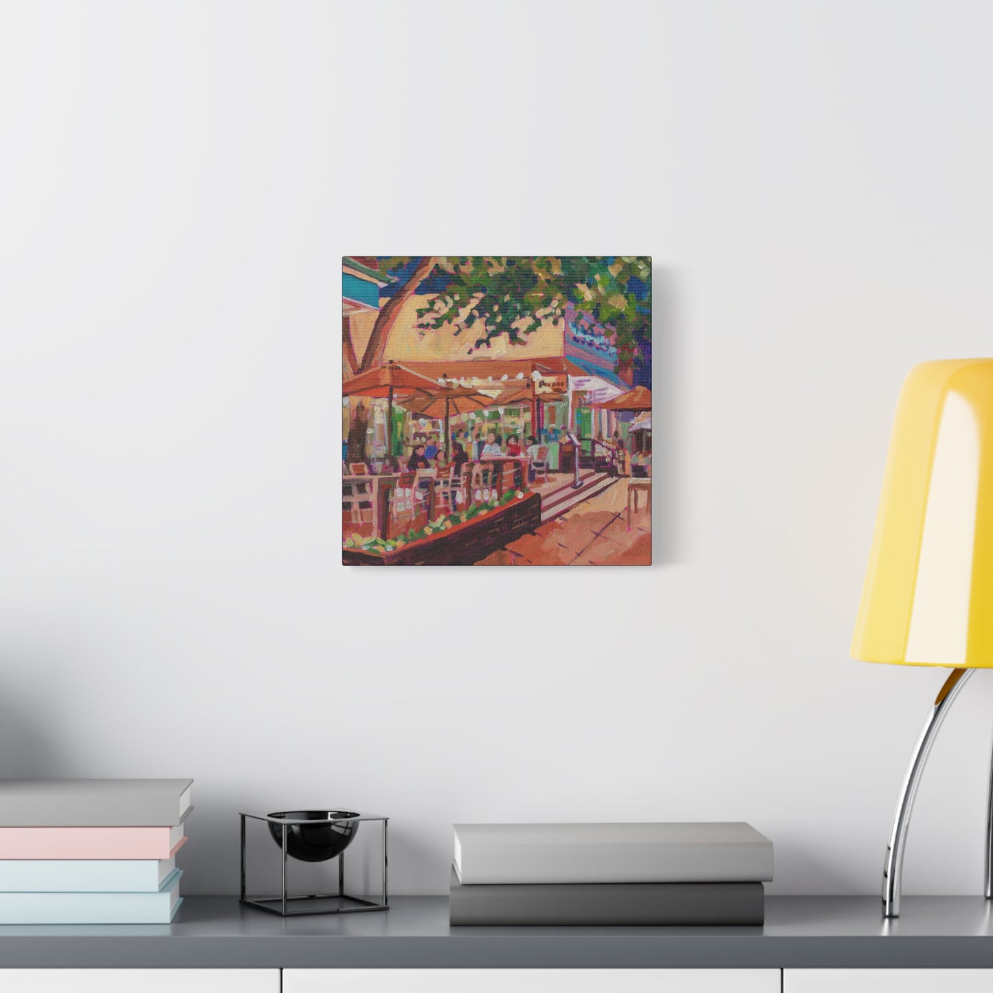 Winter Park Nightlife 1—Matte Canvas, Stretched, 1.25"