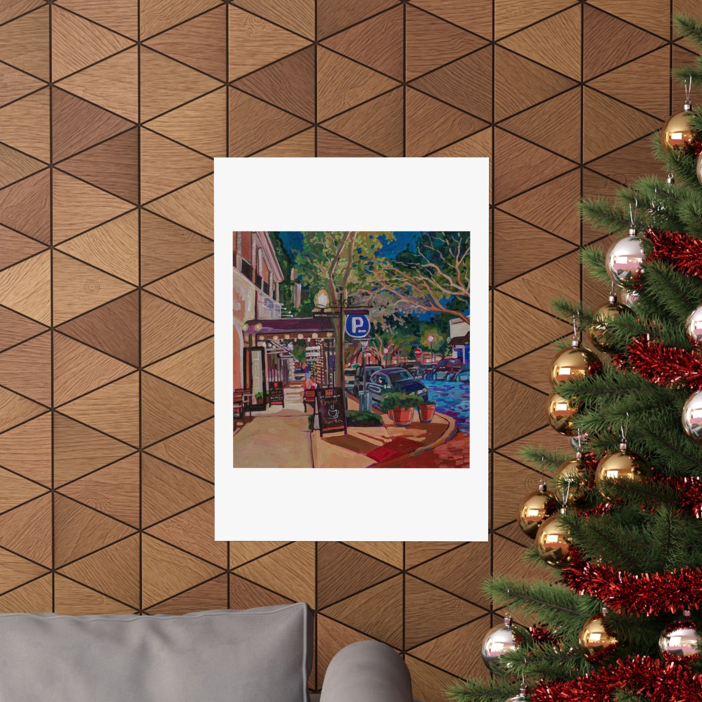 Winter Park Nightlife 6 — Fine Art Matte Paper Reproduction