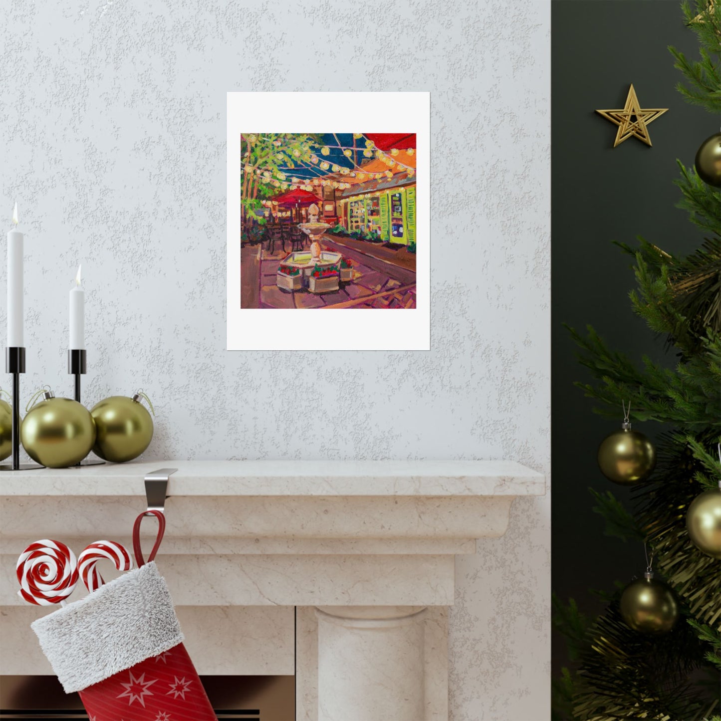 Winter Park Nightlife 2 — Fine Art Matte Paper Reproduction