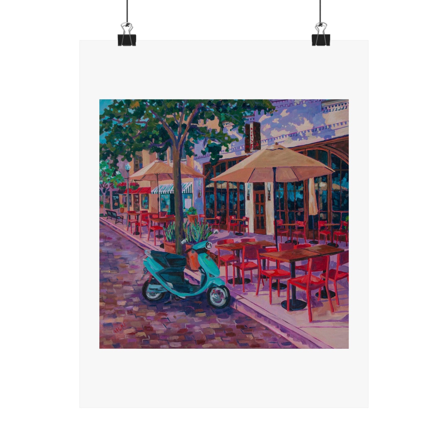 Waiting for Happy Hour — Fine Art Matte Paper Reproduction