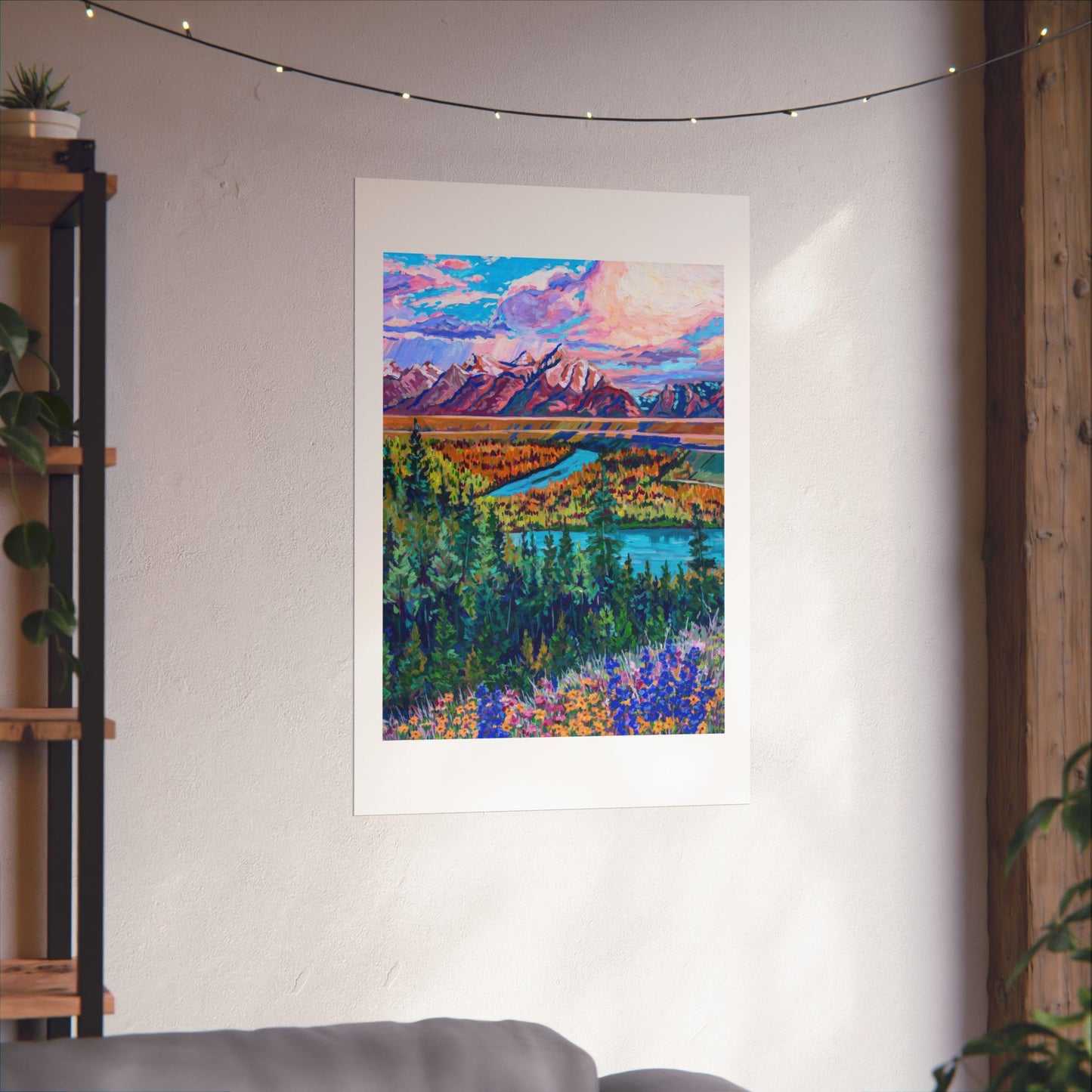 Snake River overlook Grand Teton National Park— Fine Art Matte Paper Reproduction