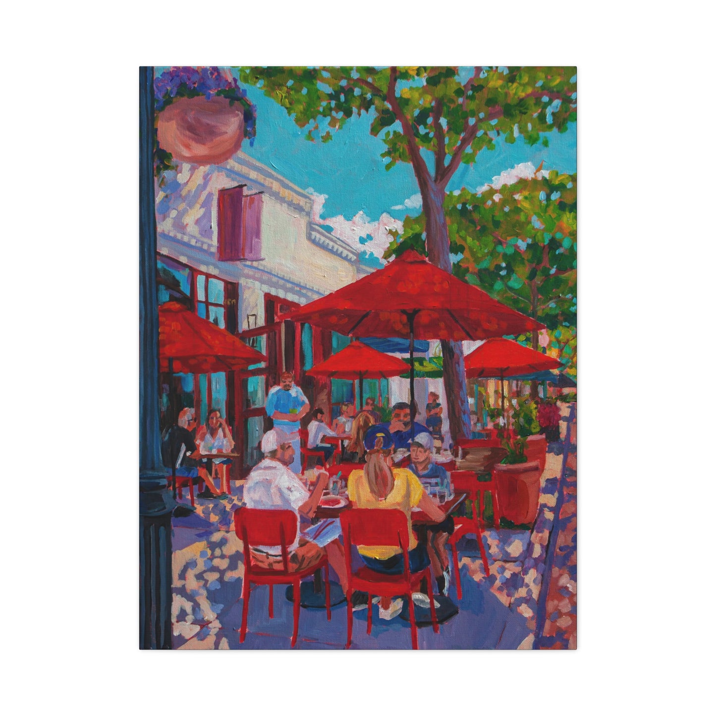 Lunch at Prato—Matte Canvas, Stretched, 1.25"