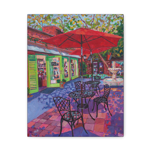 Hidden Courtyard—Matte Canvas, Stretched, 1.25"