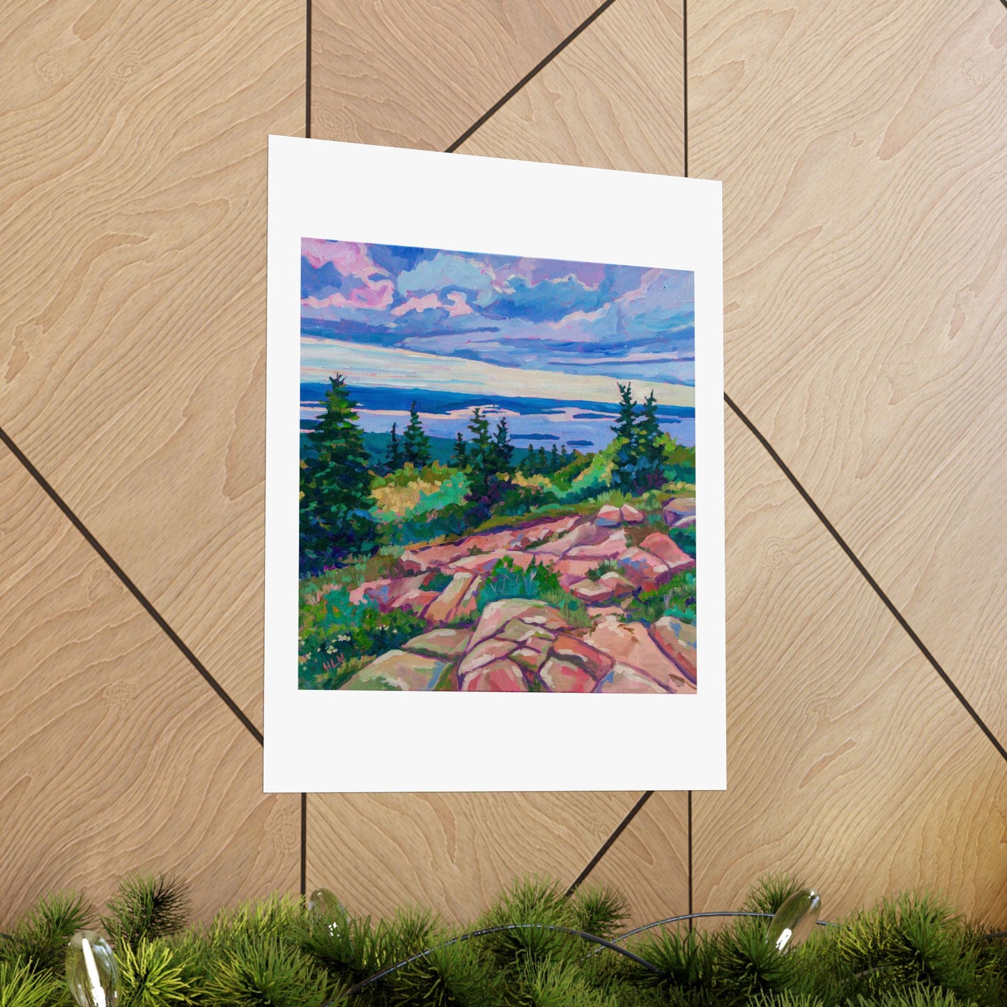 Above Bar Harbor — Fine Art Matte Paper Reproduction