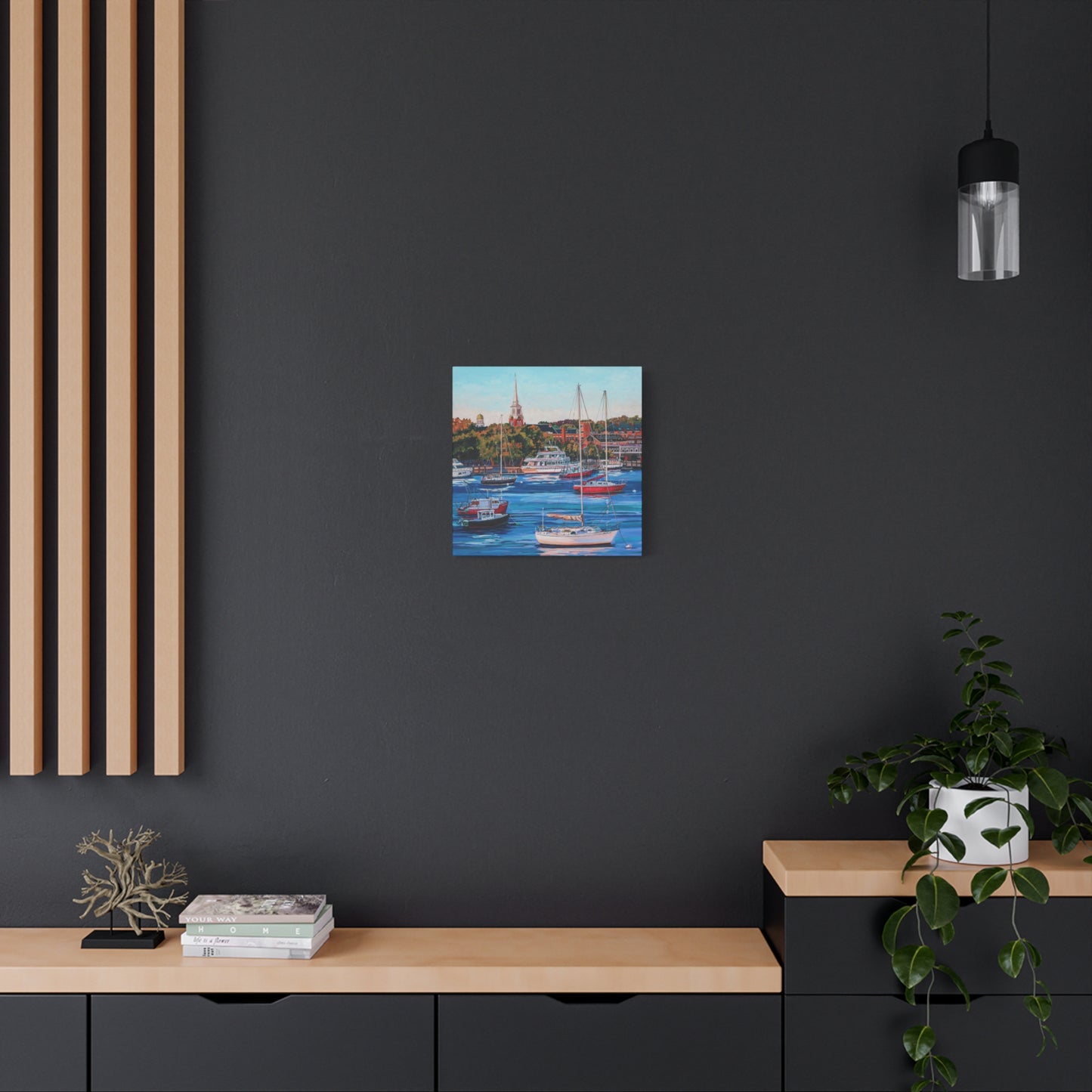 Newburyport Harbor —Matte Canvas, Stretched, 1.25"