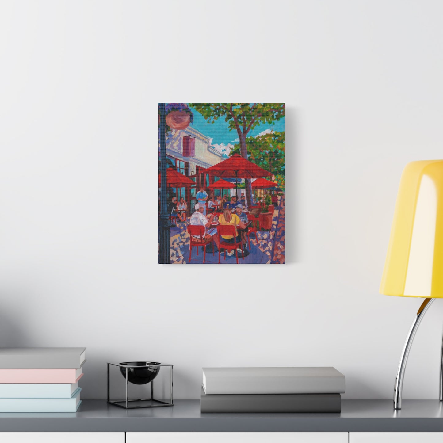 Lunch at Prato—Matte Canvas, Stretched, 1.25"