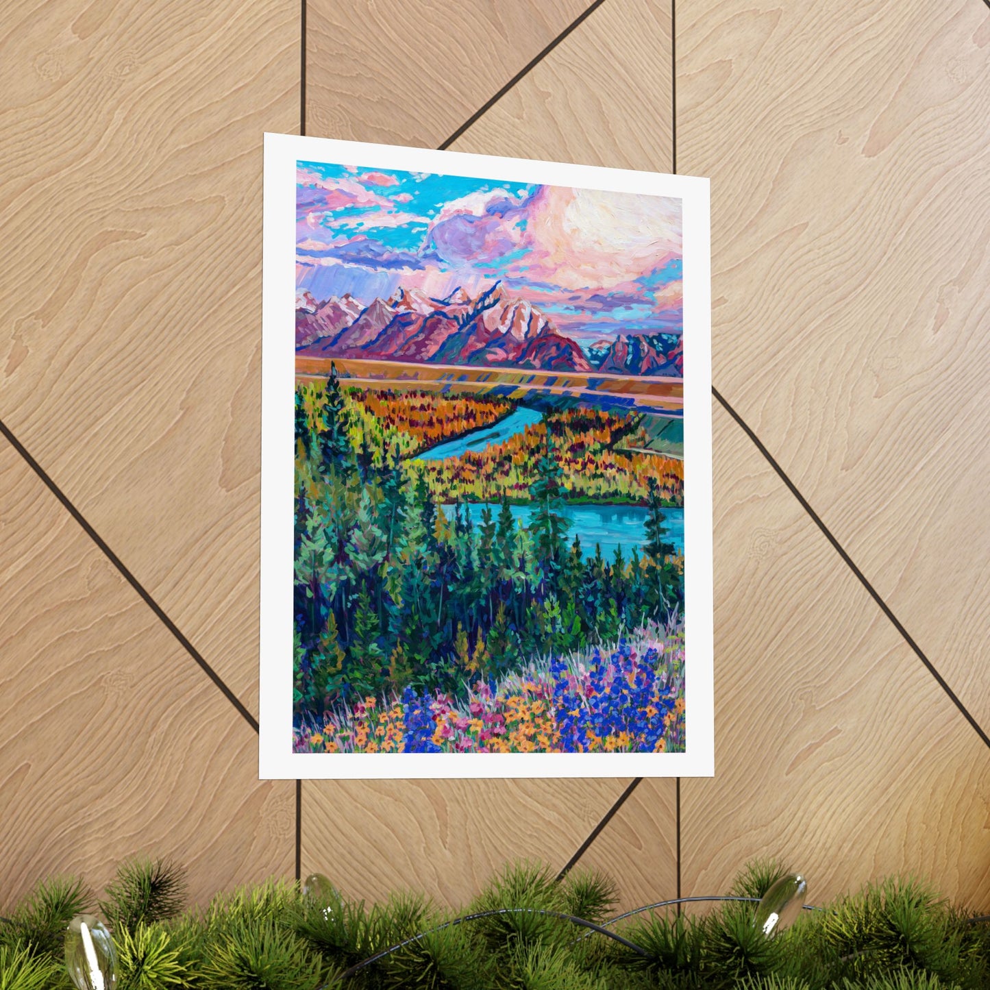 Snake River overlook Grand Teton National Park— Fine Art Matte Paper Reproduction