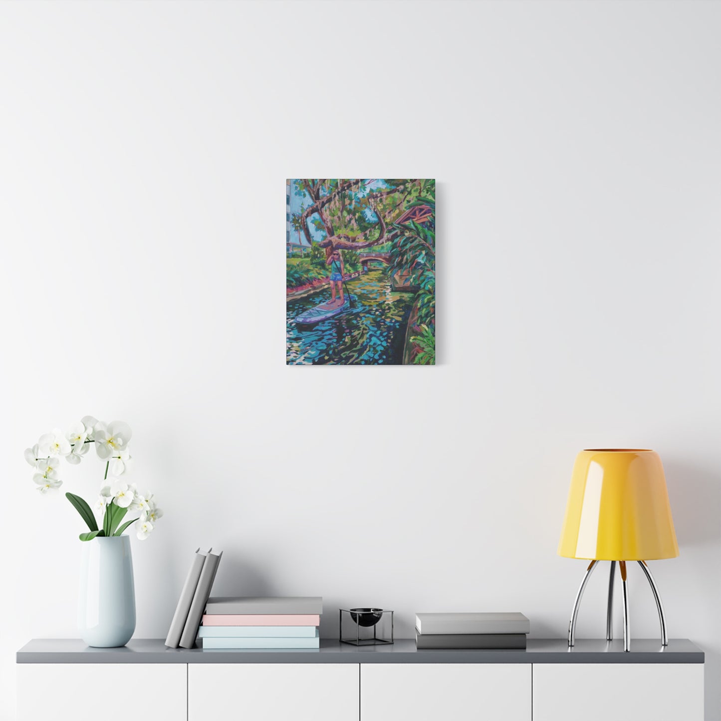 Paddling through the canals, Winter Park—Matte Canvas, Stretched, 1.25"