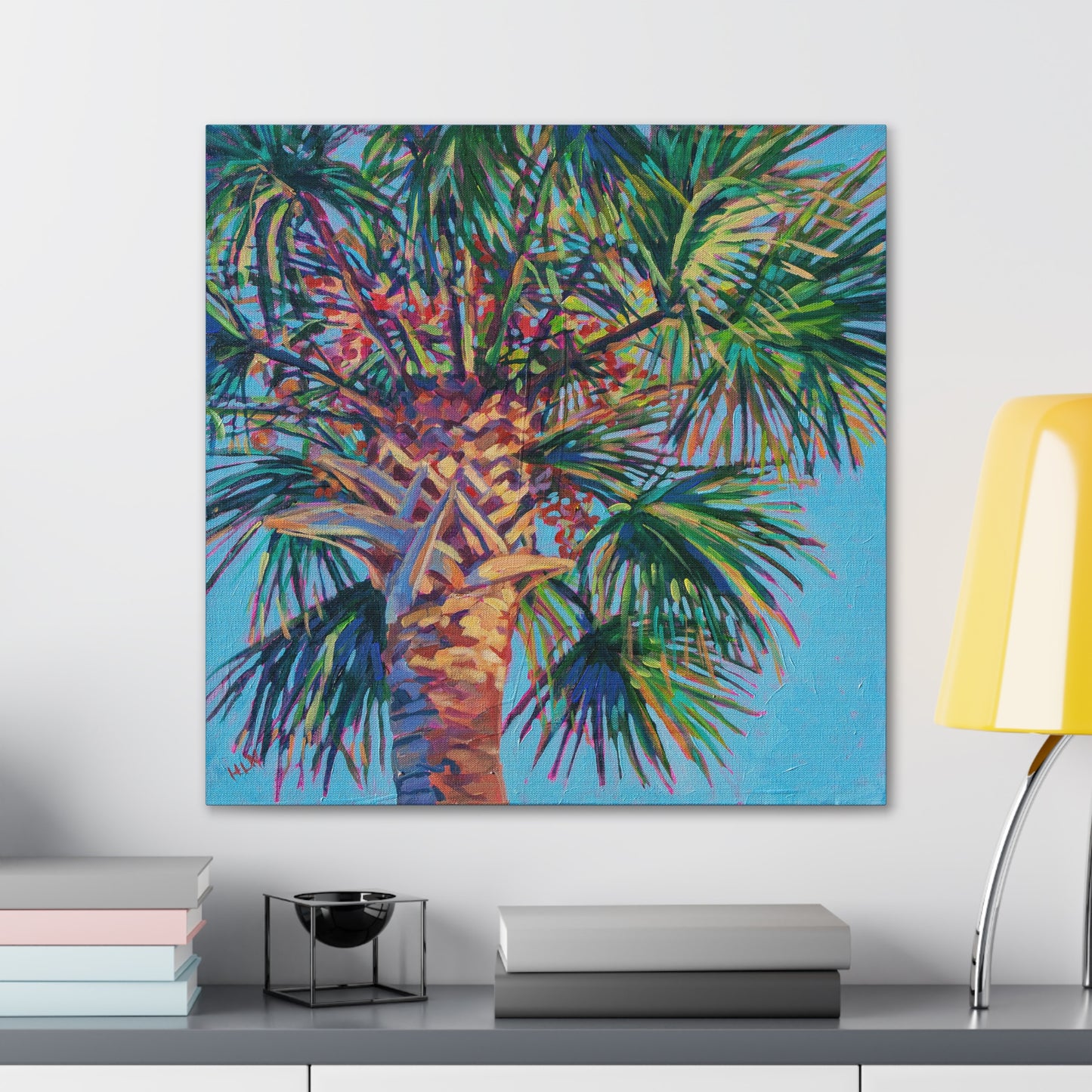 Palm detail #4— Gallery Wrapped Canvas Reproduction