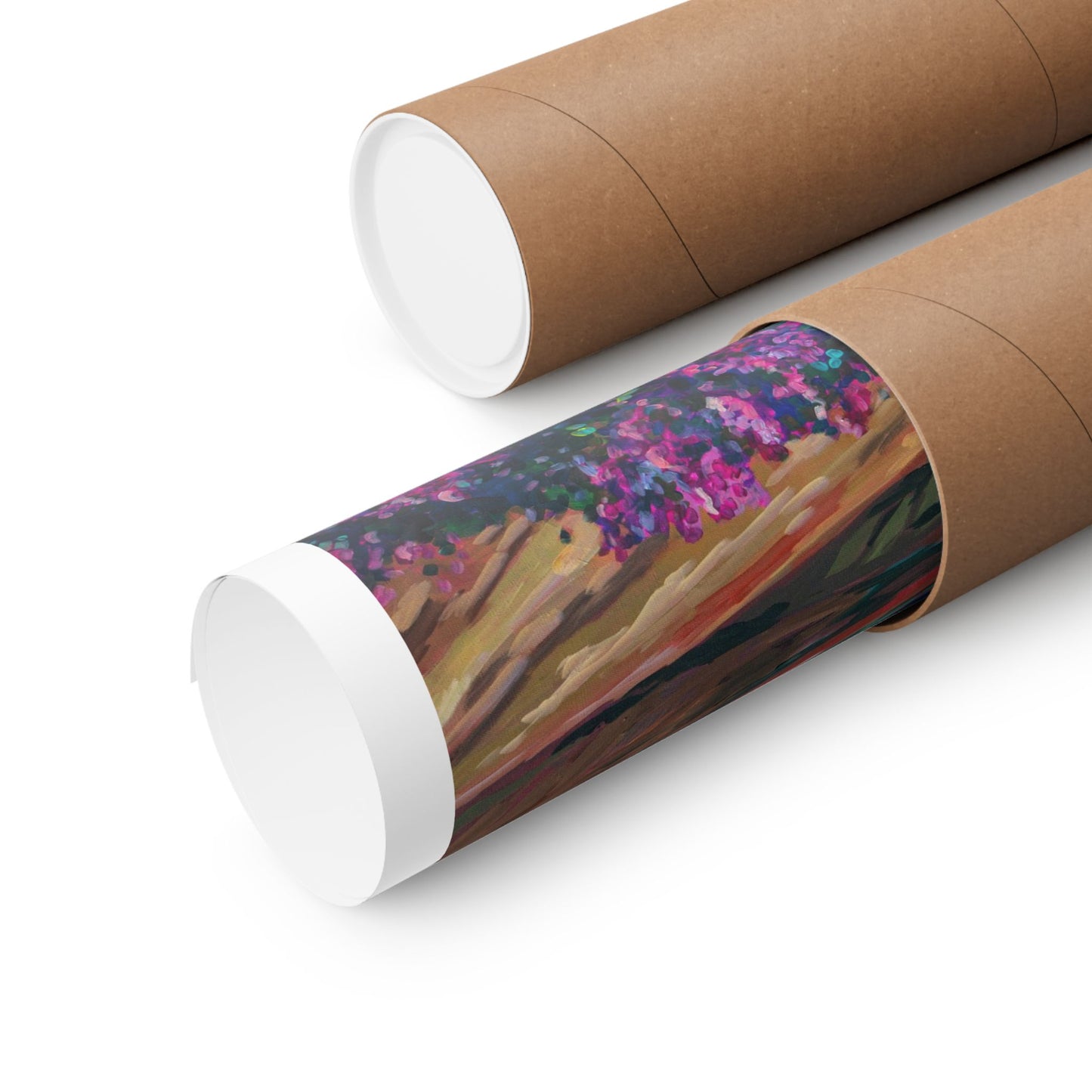 Heather in the Hills, West Linton-Scotland —Matte Horizontal Poster Reproduction
