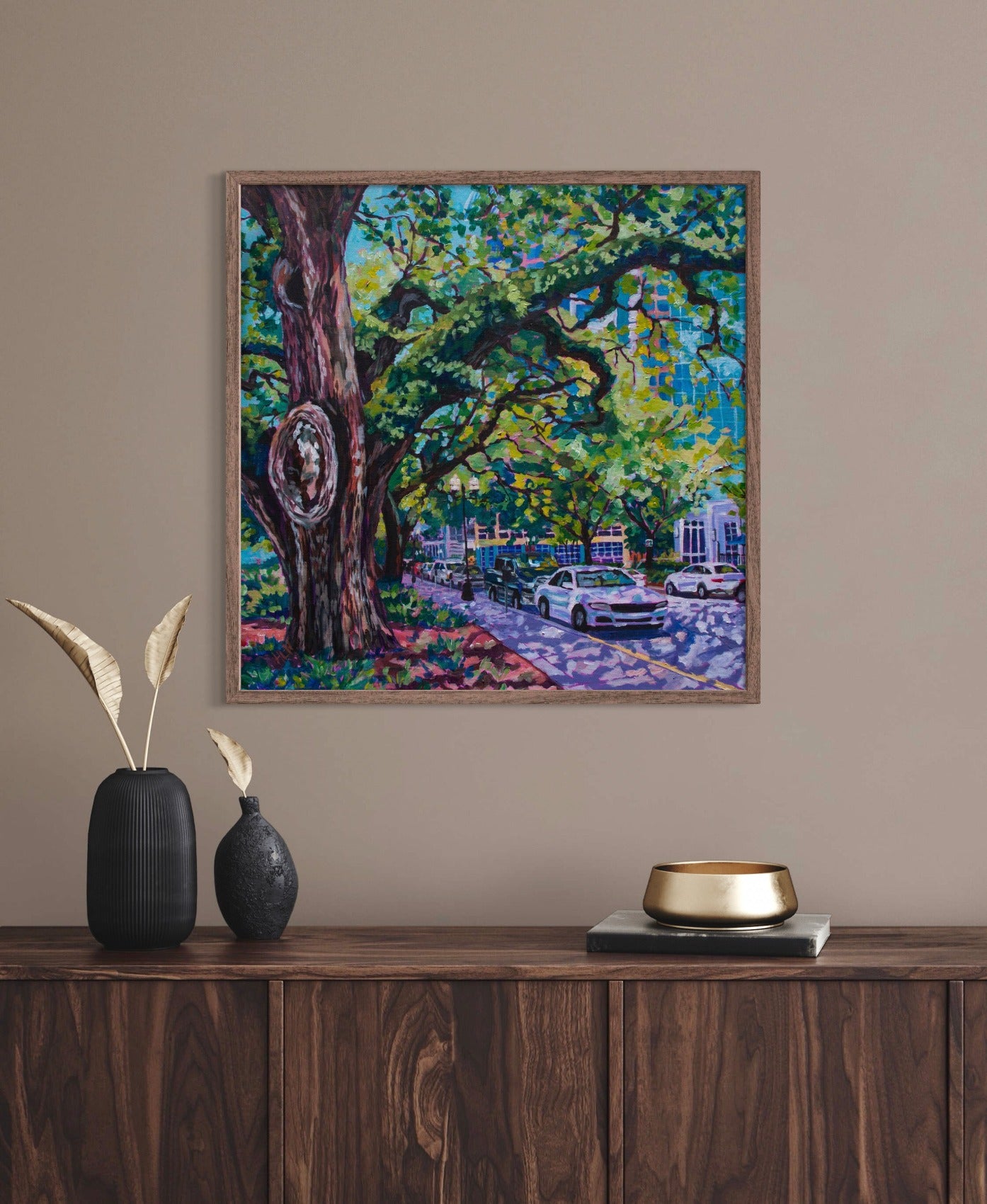 Senior on the block original painting