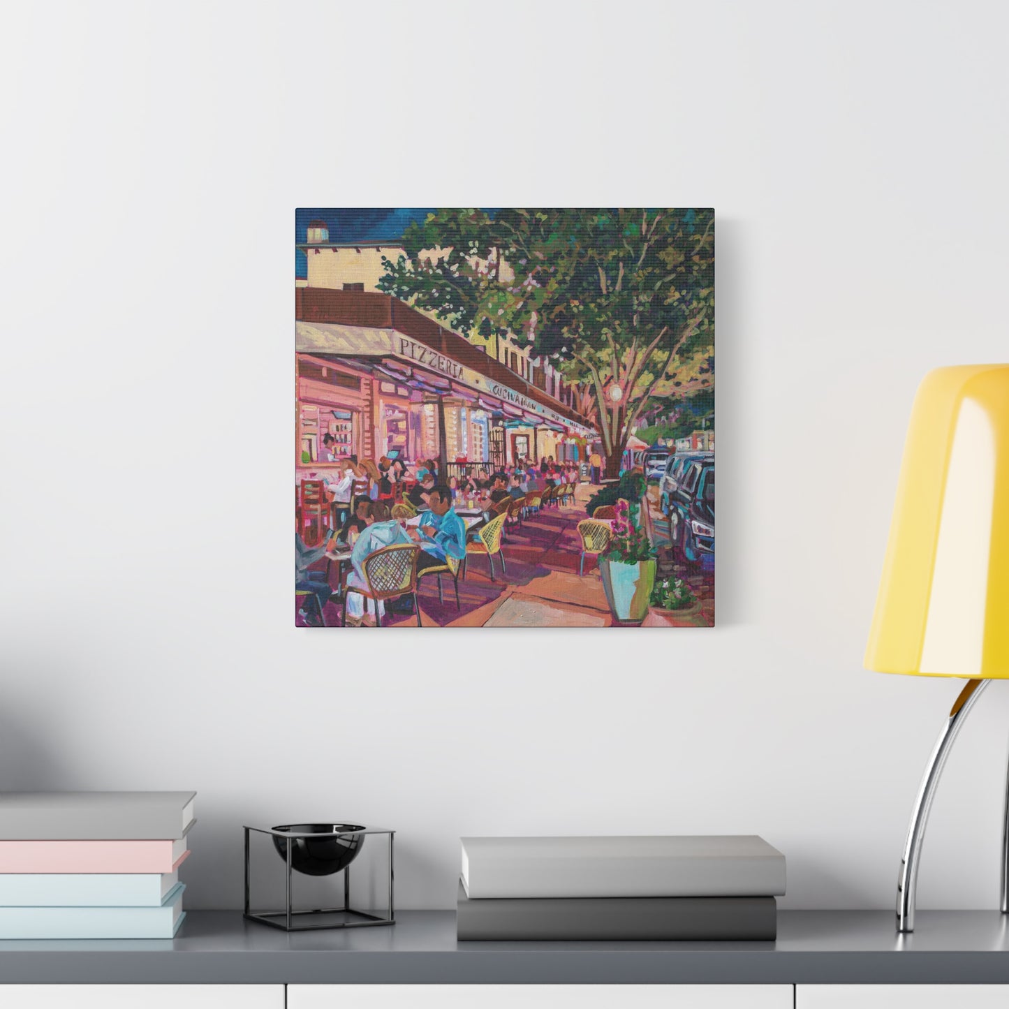 Winter Park Nightlife 7—Matte Canvas, Stretched, 1.25"