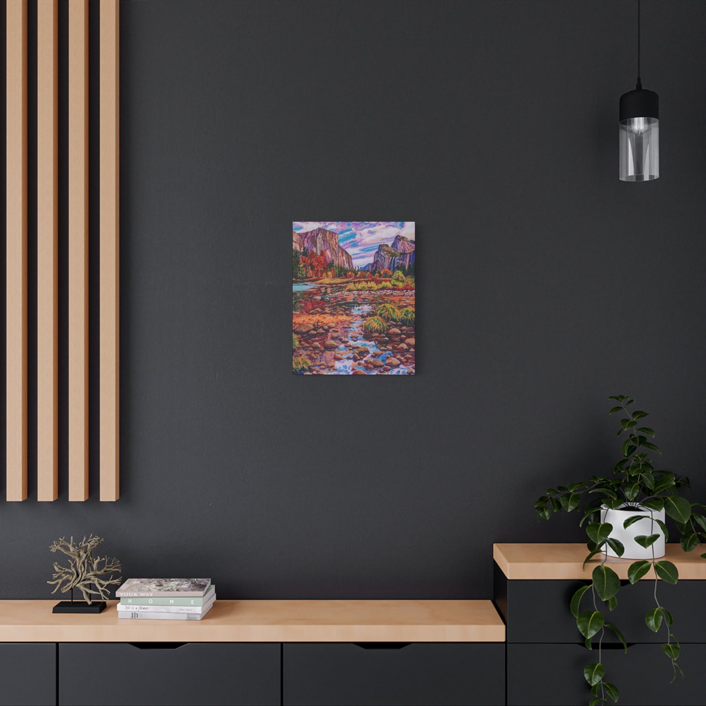 Yosemite Valley in Autumn—Matte Canvas, Stretched, 1.25"