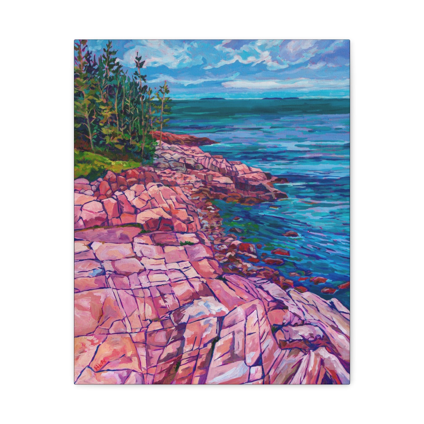 Ship Harbor Trail Acadia—Matte Canvas, Stretched, 1.25"