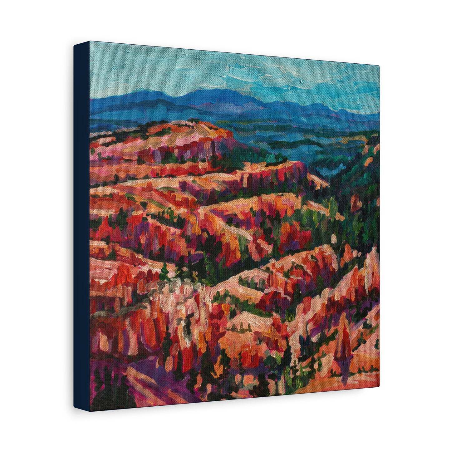 Bryce Canyon lookout —Matte Canvas, Stretched, 1.25"