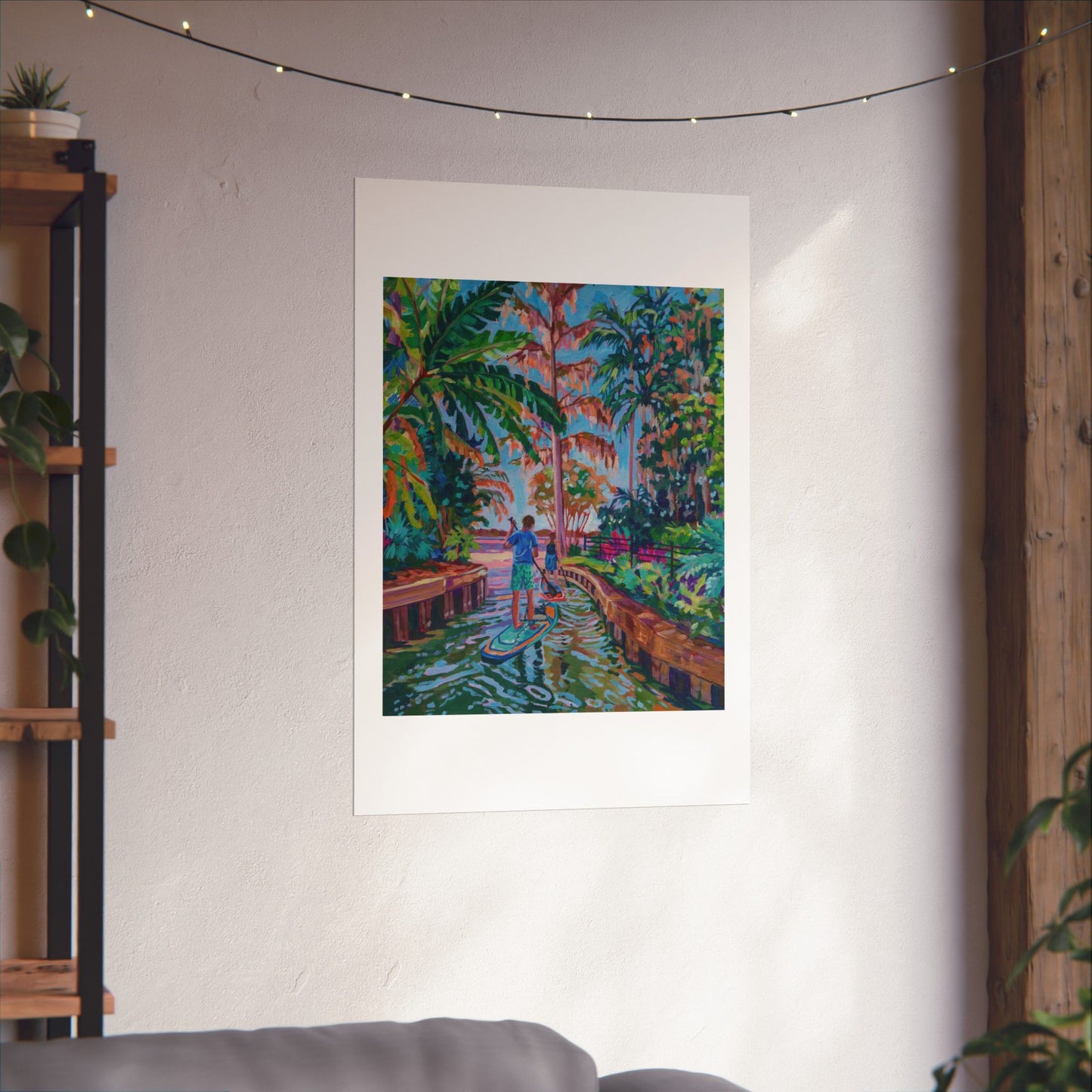 Golden Hour on the Water, Winter Park — Fine Art Matte Paper Reproduction