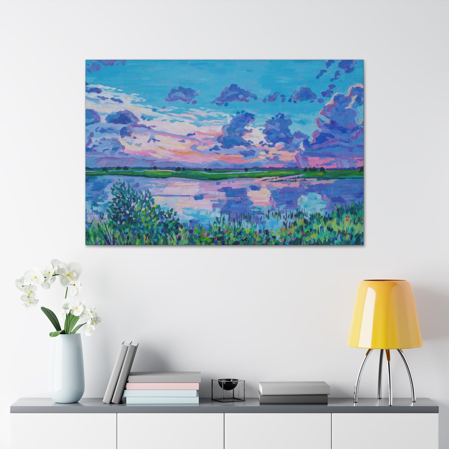 St Augustine Sunset— Gallery Wrapped Canvas Reproduction