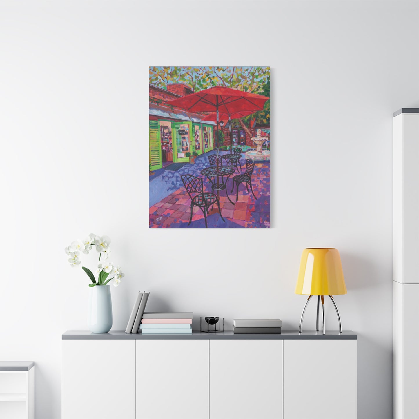 Hidden Courtyard—Matte Canvas, Stretched, 1.25"