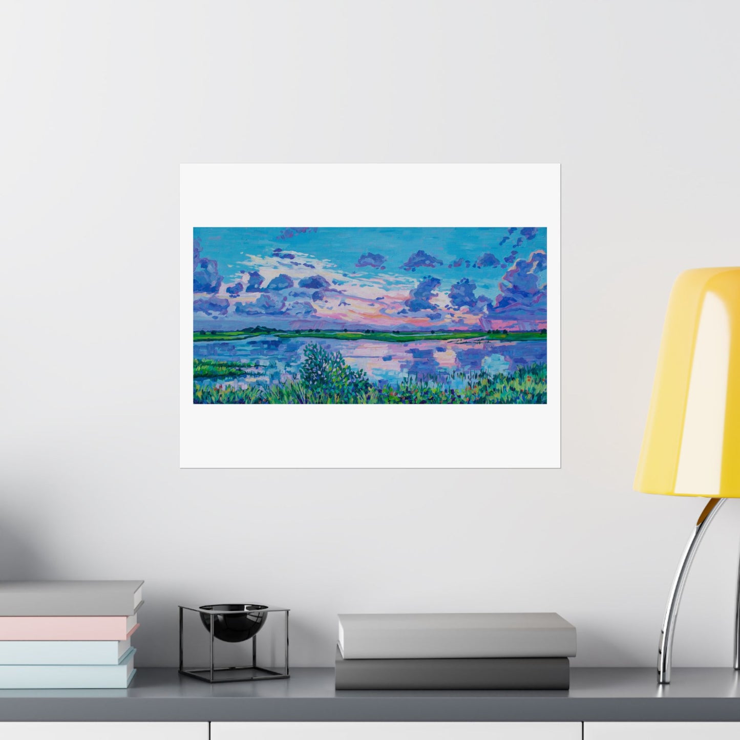 St Augustine Sunset —Matte Horizontal Poster Reproduction