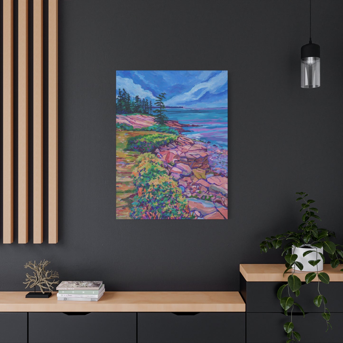 Schoodic Peninsula Acadia Maine—Matte Canvas, Stretched, 1.25"