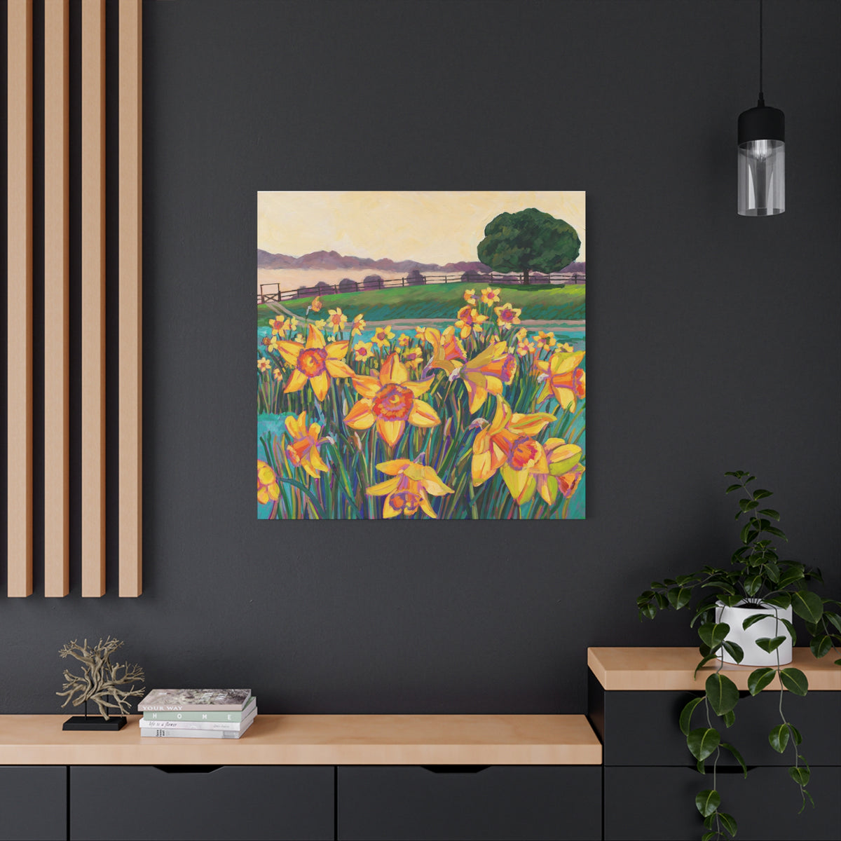 Spring’s Golden Chorus—Matte Canvas, Stretched, 1.25"
