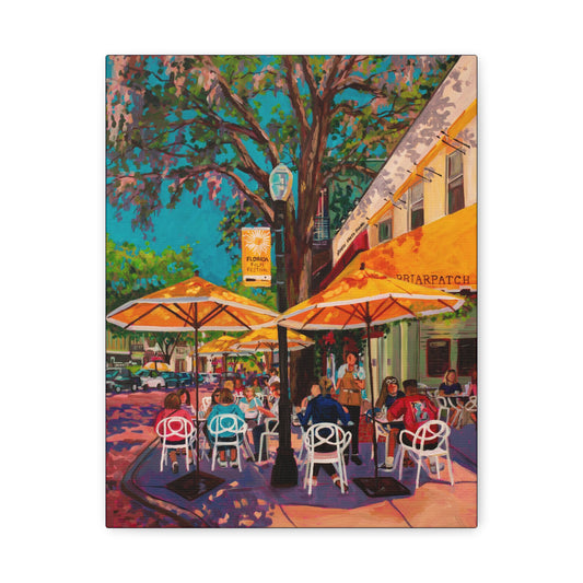 Brunch at Briarpatch, Winter Park—Matte Canvas, Stretched, 1.25"