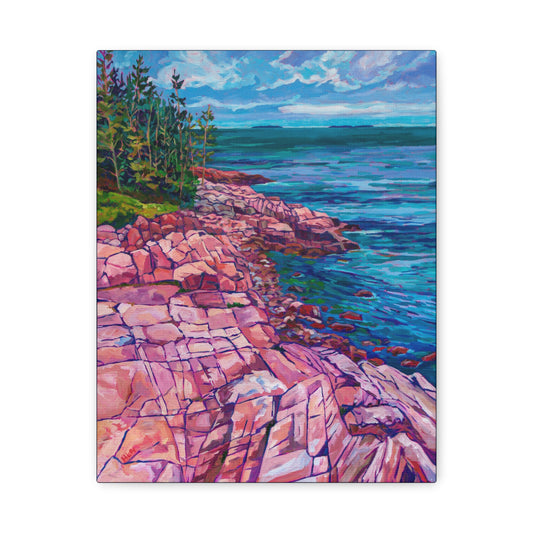 Ship Harbor Trail Acadia—Matte Canvas, Stretched, 1.25"