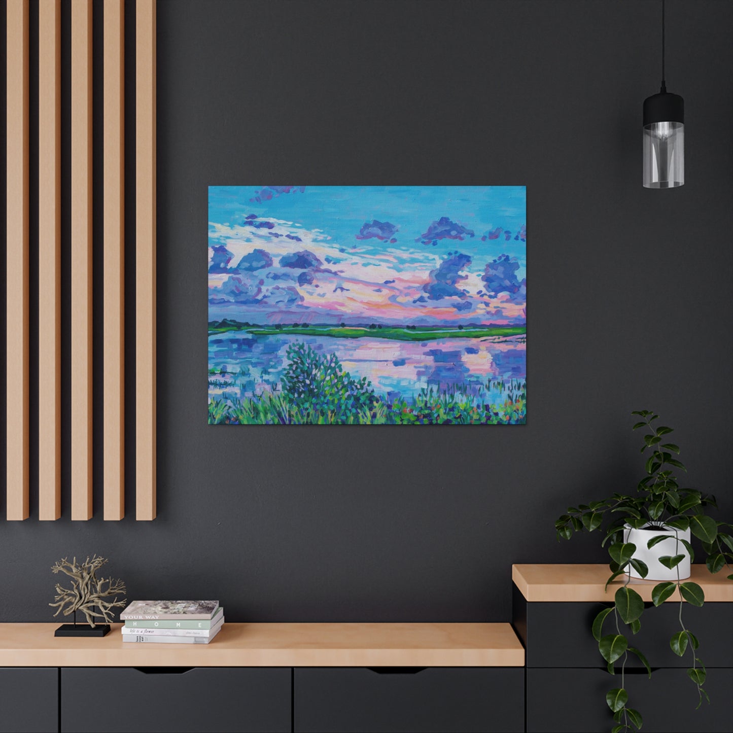 St Augustine Sunset— Gallery Wrapped Canvas Reproduction