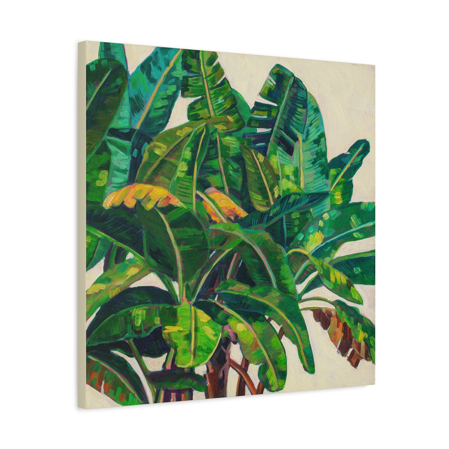 Palm Detail #11 —Matte Canvas, Stretched, 1.25"