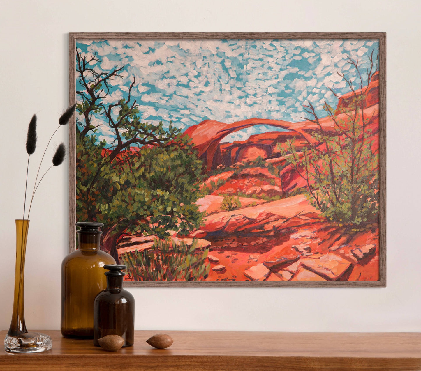 Pinyon Pine at Landscape Arch original painting