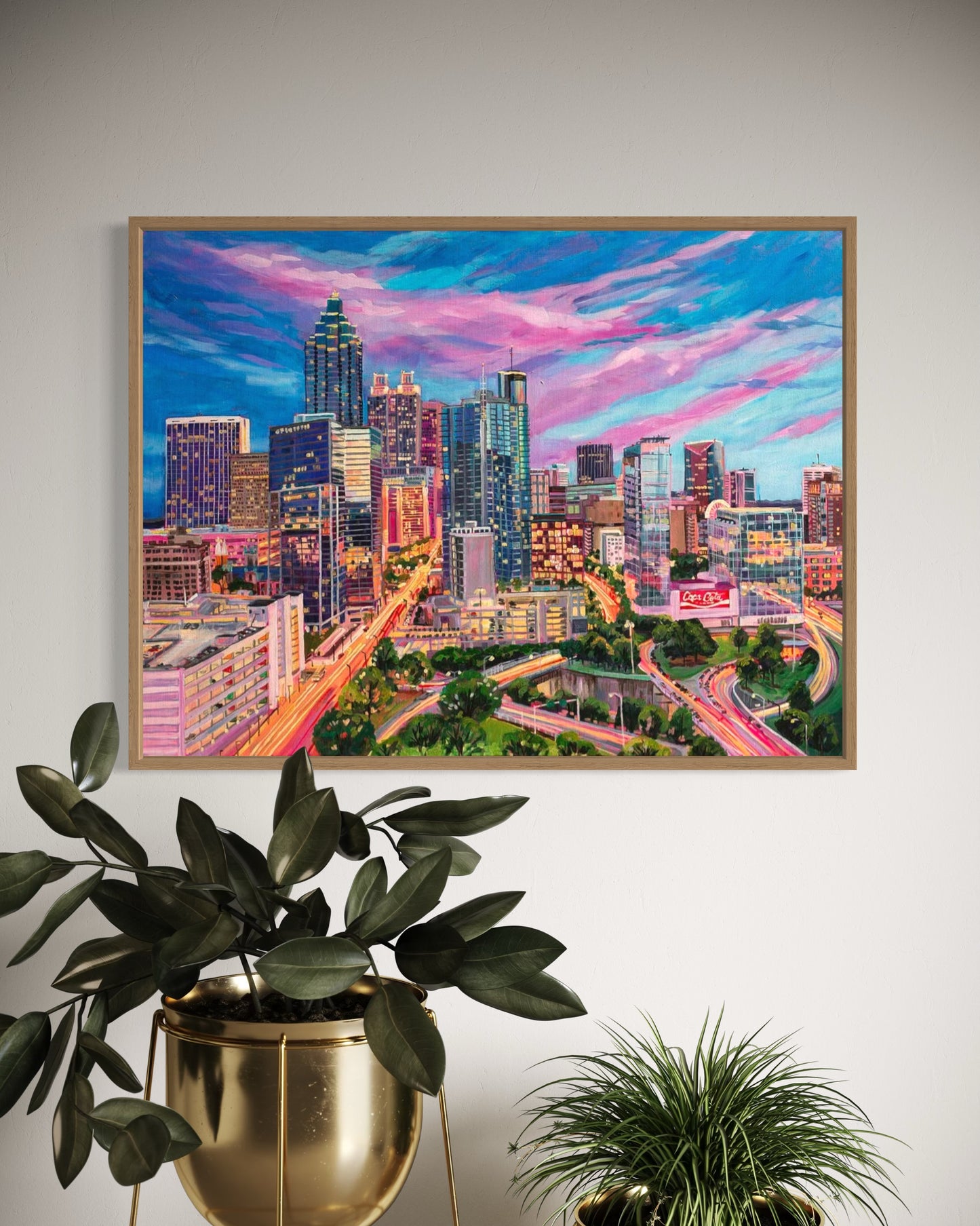 Downtown Atlanta Skyline- along Peachtree Street