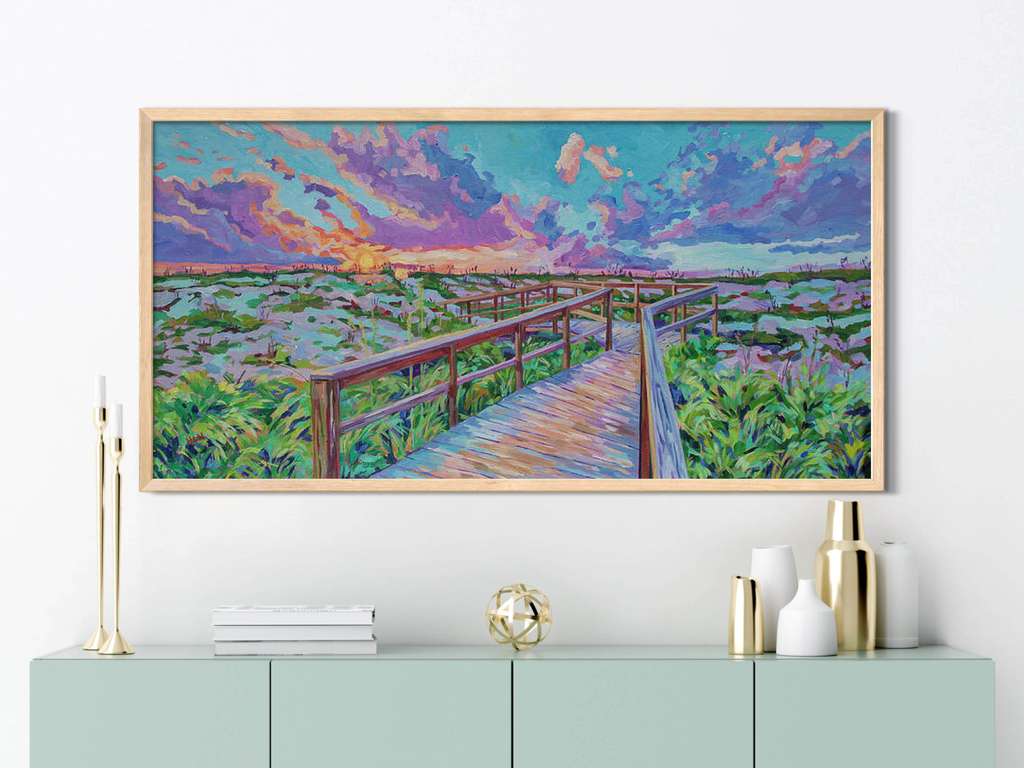St. Augustine Sunrise original painting