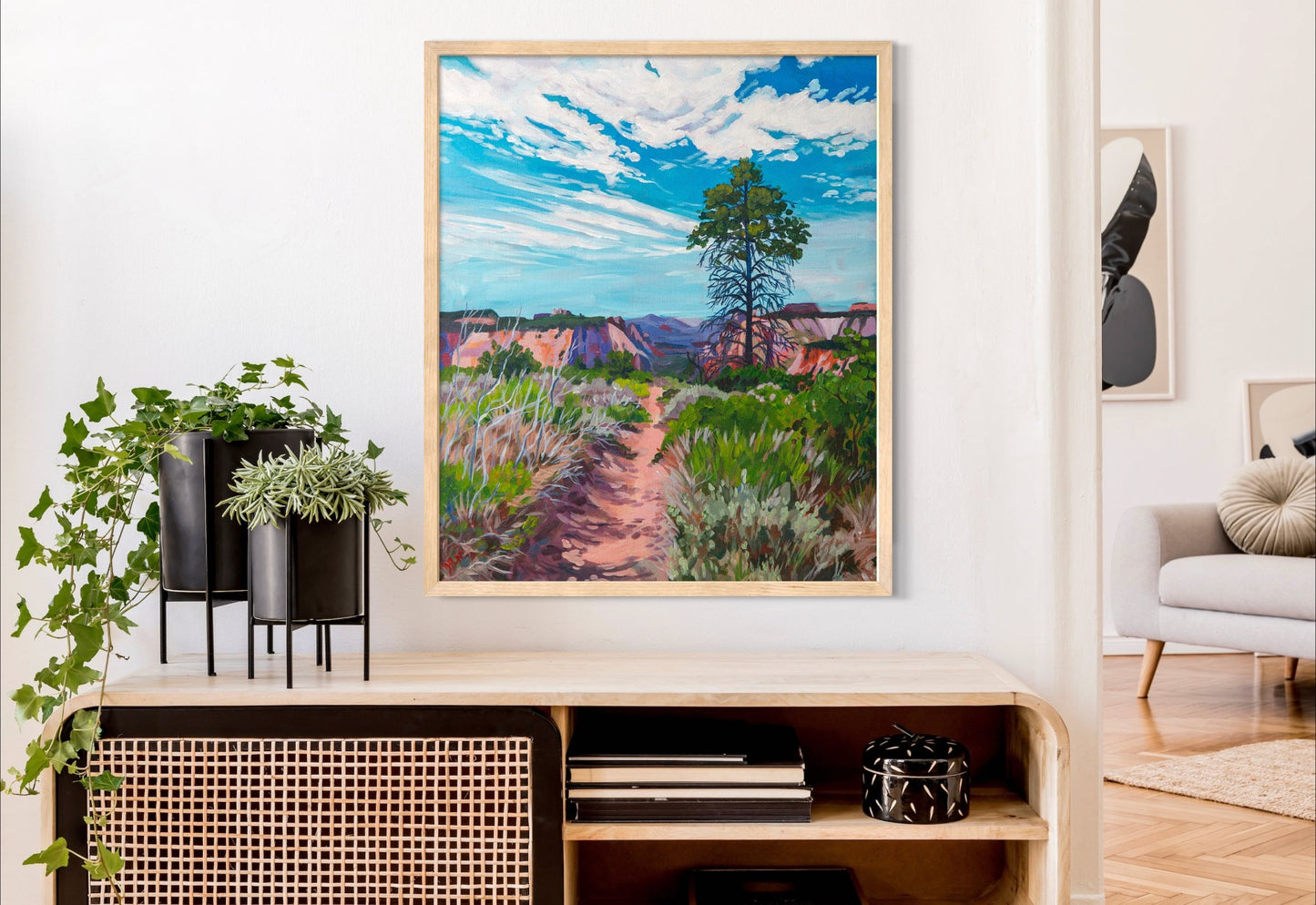 East Mesa Trail Zion original painting