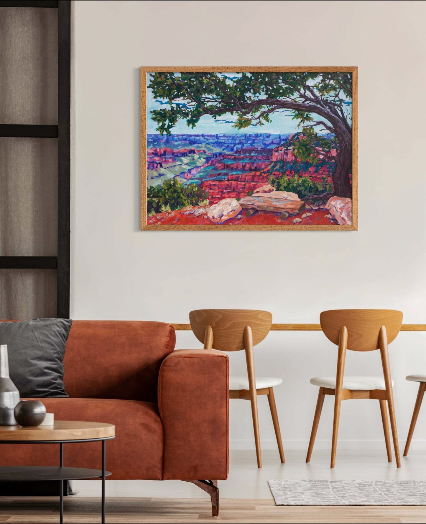 North Rim Edge Grand Canyon original painting