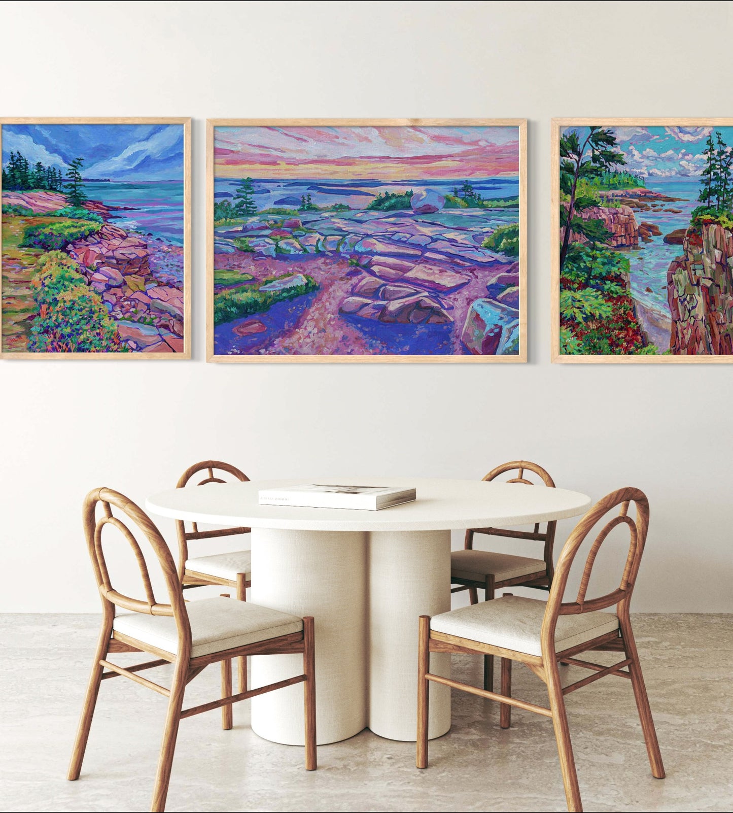 Cadillac Summit Sunrise, Acadia original painting